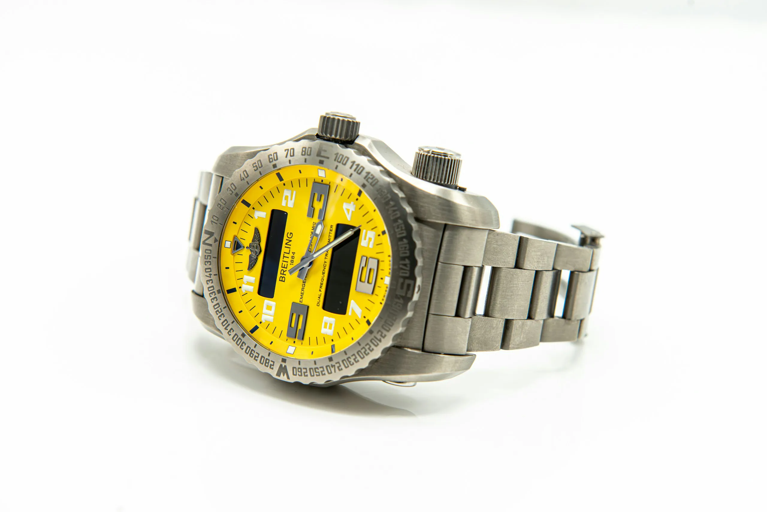 Breitling Emergency E76325 51mm Titanium Yellow 4