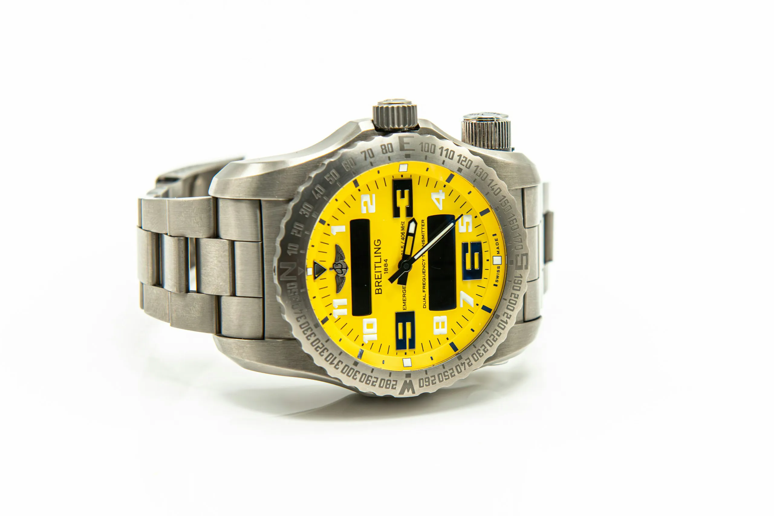 Breitling Emergency E76325 51mm Titanium Yellow 5