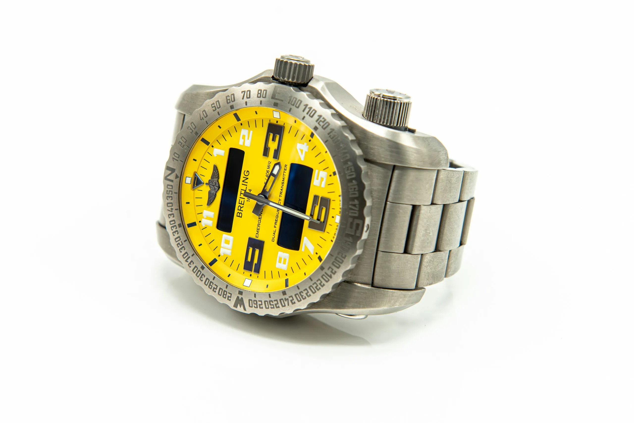 Breitling Emergency E76325 51mm Titanium Yellow 12