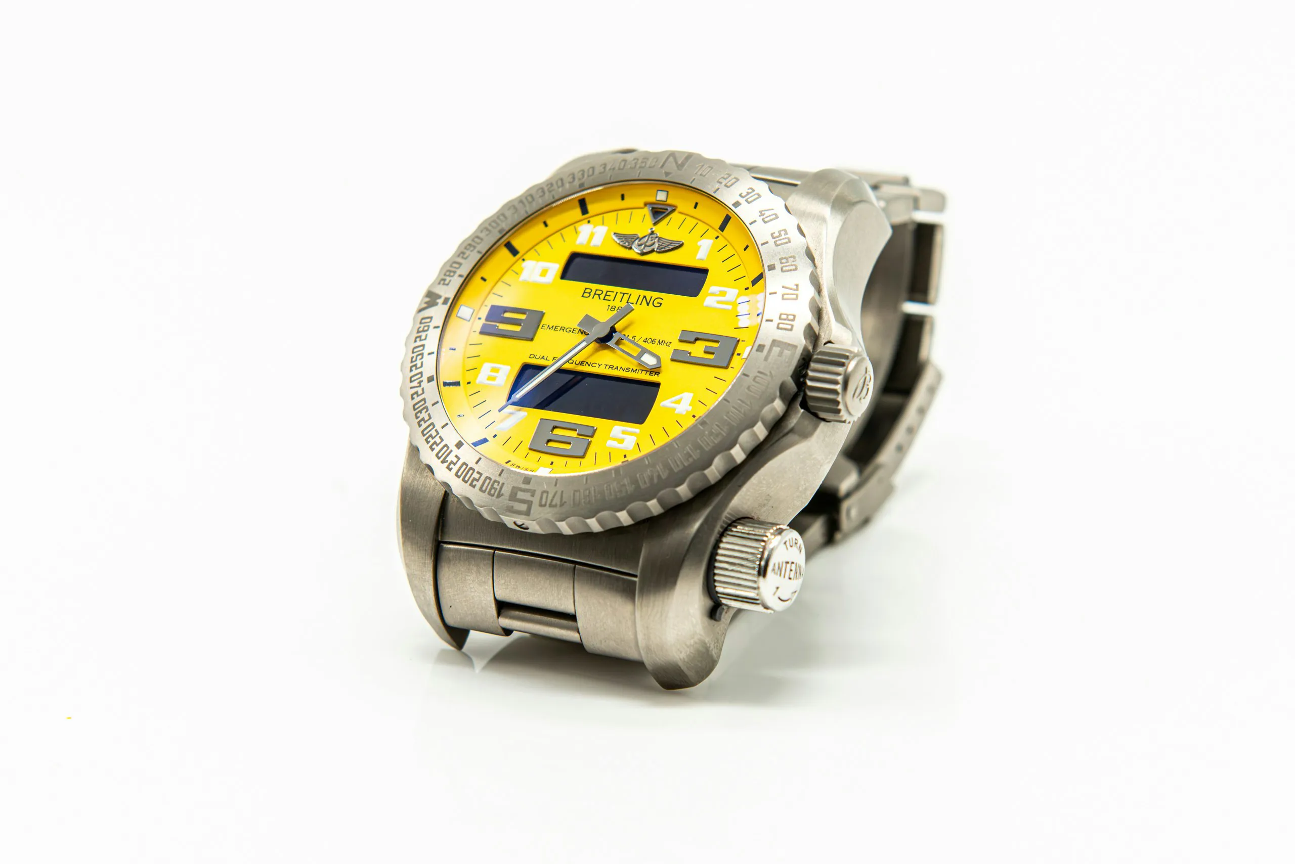 Breitling Emergency E76325 51mm Titanium Yellow 18