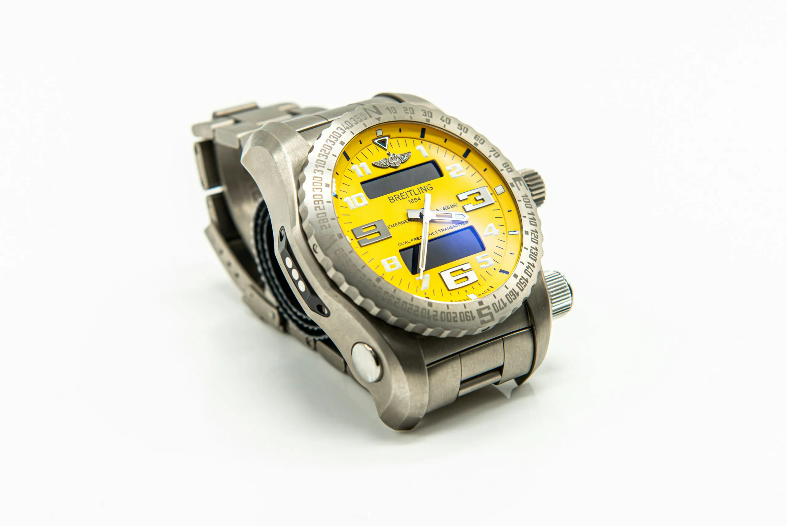 Breitling Emergency E76325 51mm Titanium Yellow 19