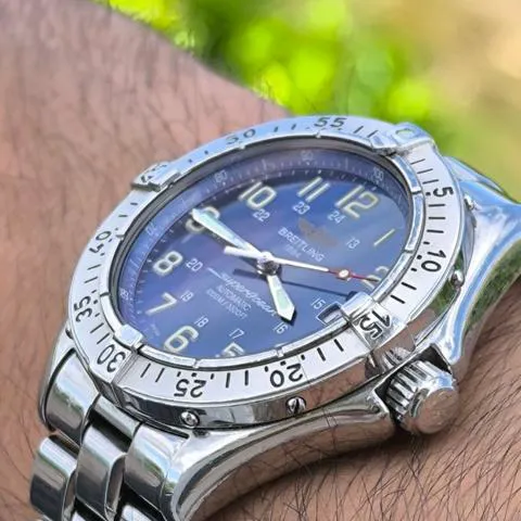 Breitling Superocean A17340 41mm Stainless steel Blue 2