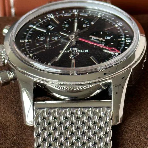 Breitling Transocean Chronograph GMT AB045112/BC67 43mm Stainless steel Black 6