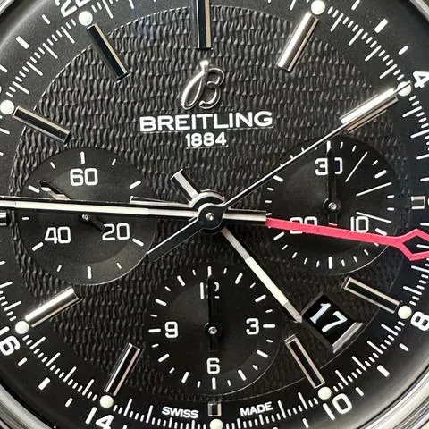 Breitling Transocean Chronograph GMT AB045112/BC67 43mm Stainless steel Black 12