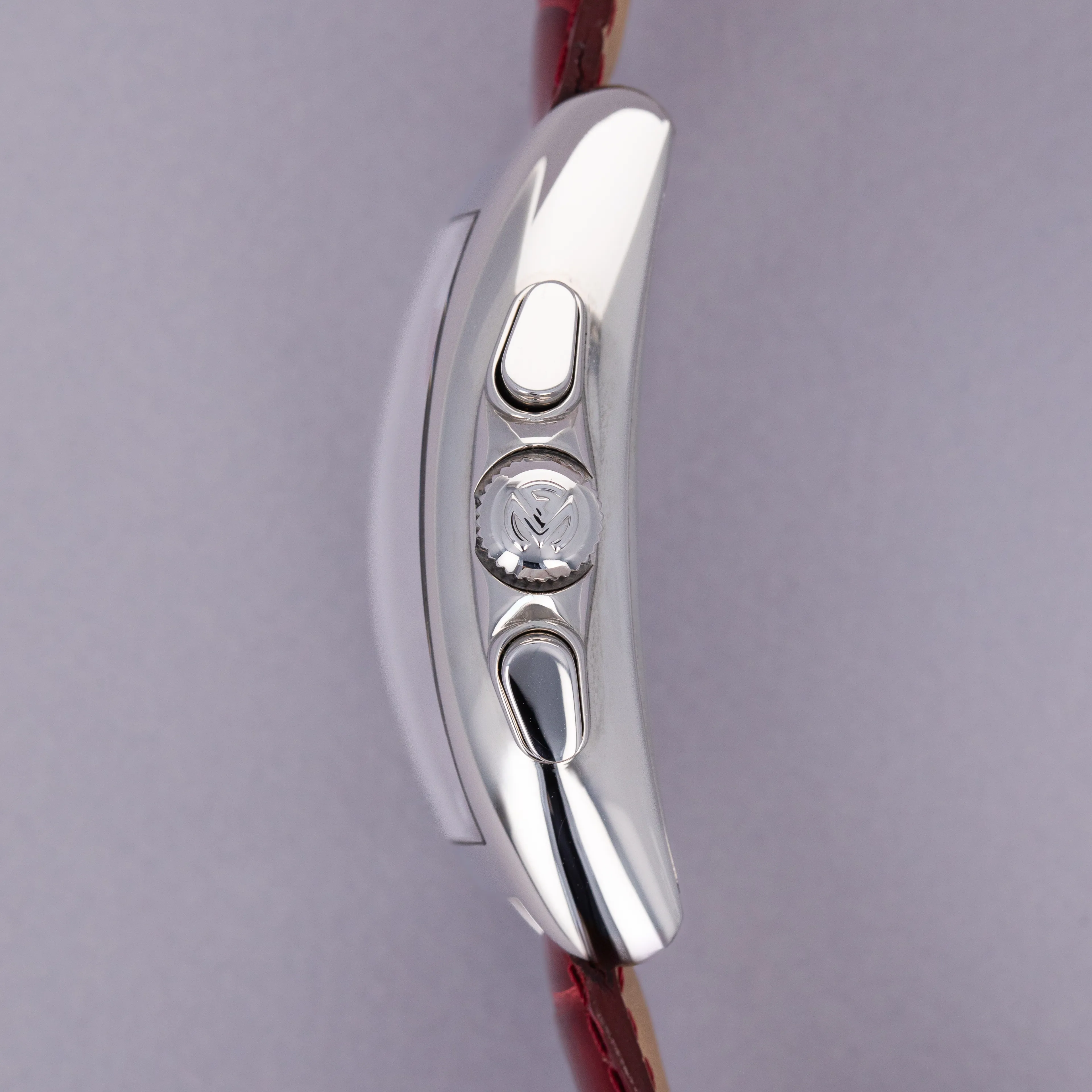 Franck Muller Cintree Curvex 8083 CC GD FO 40mm Stainless steel Red 6