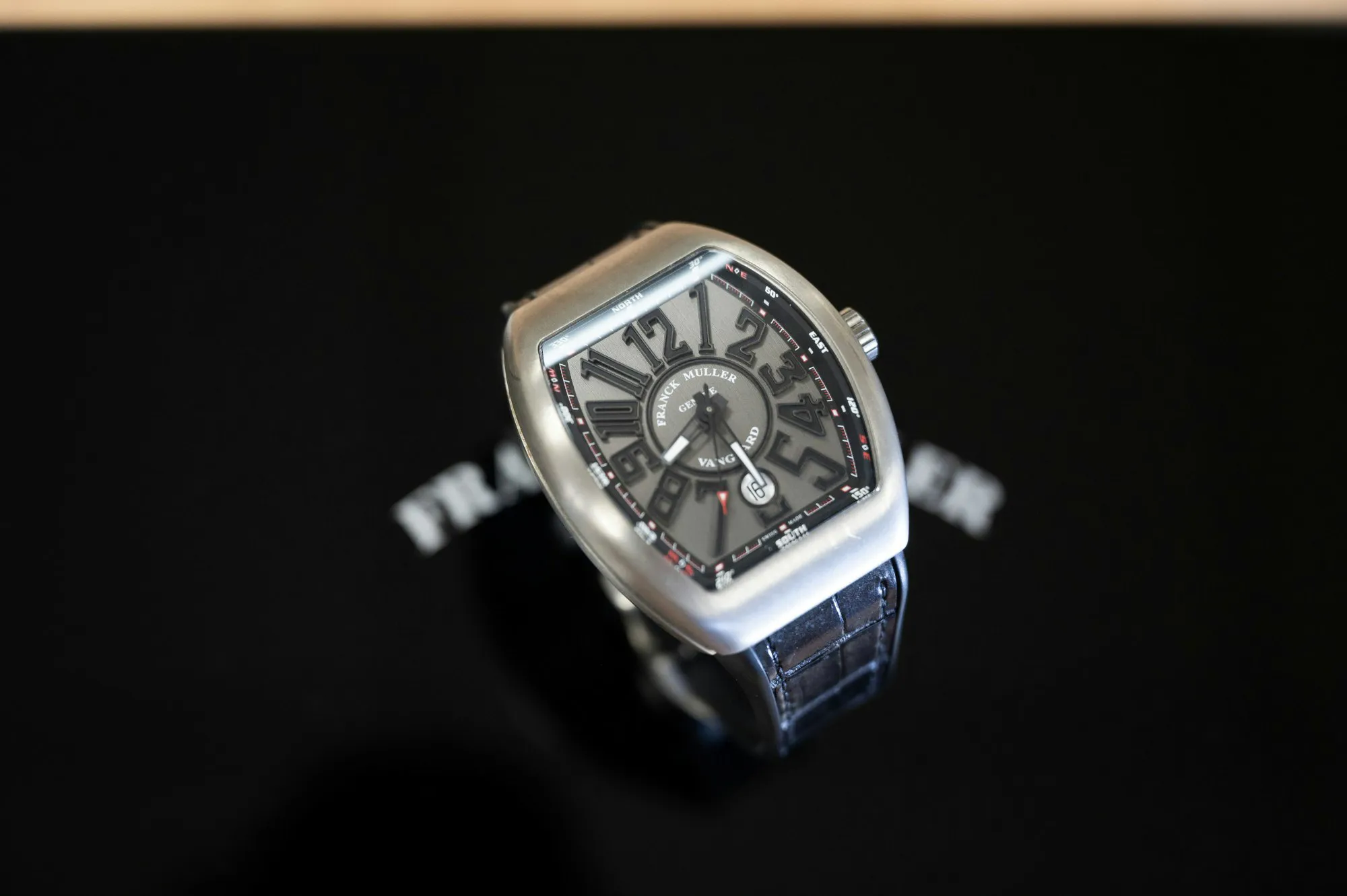 Franck Muller Vanguard V41 SC DT TT BR NR 41mm Titanium Black 1