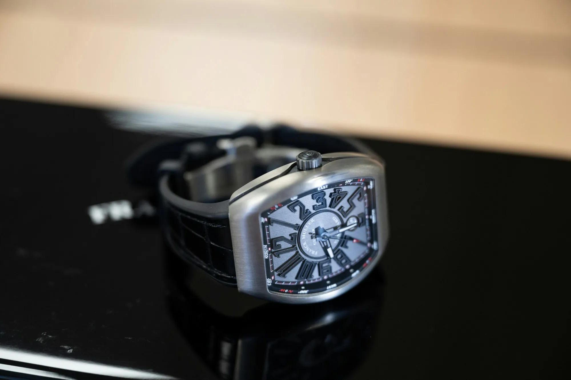 Franck Muller Vanguard V41 SC DT TT BR NR 41mm Titanium Black 6