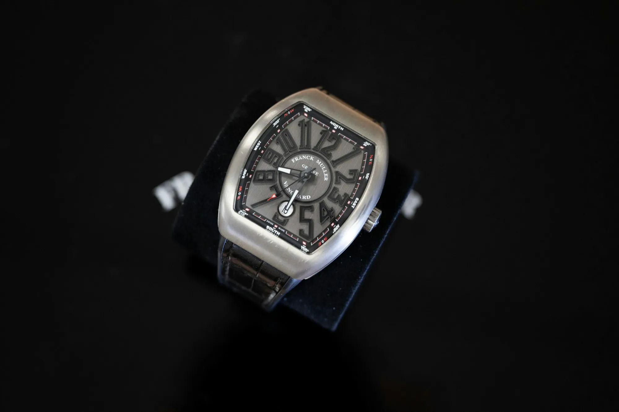 Franck Muller Vanguard V41 SC DT TT BR NR 41mm Titanium Black 9