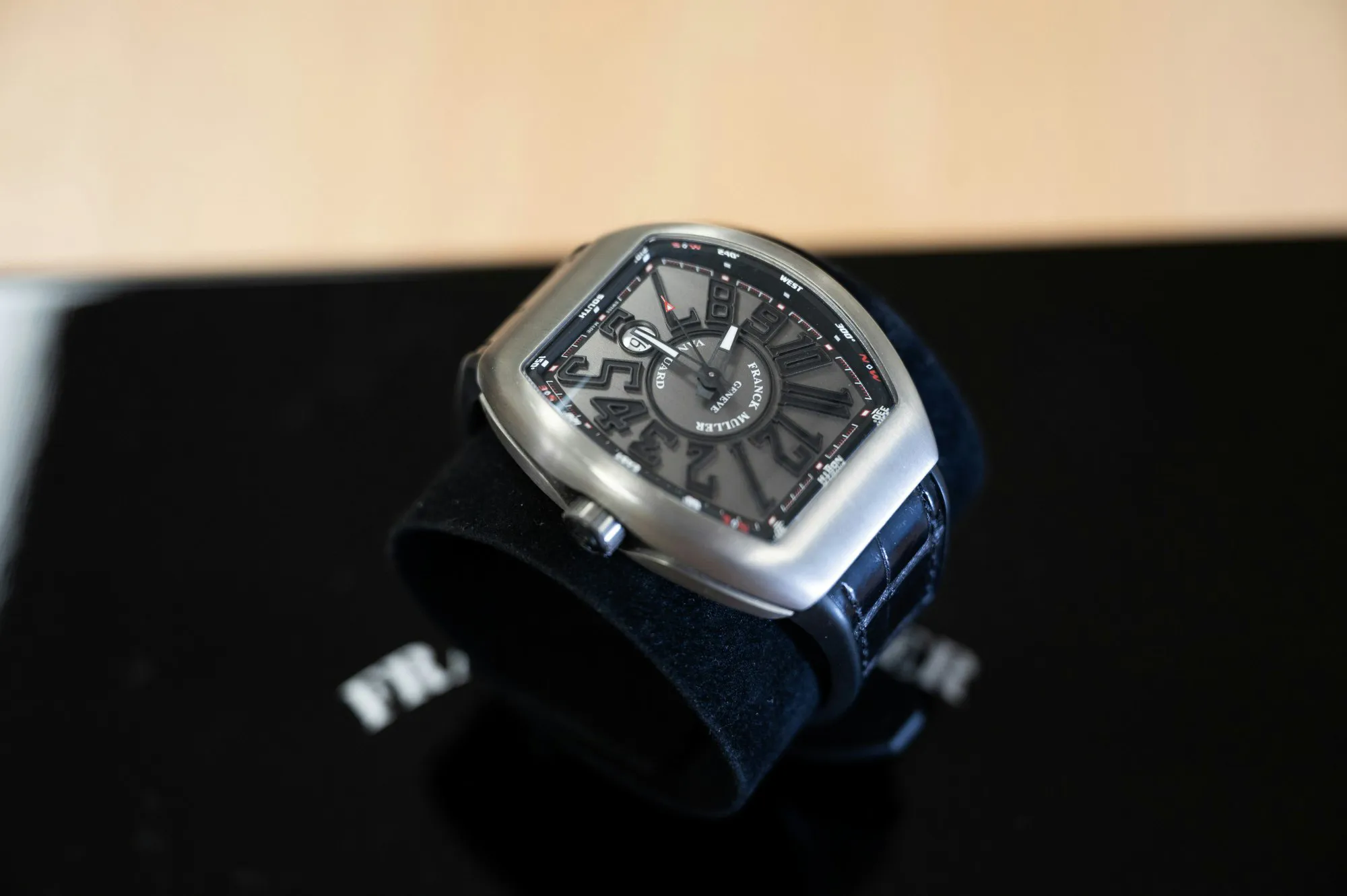 Franck Muller Vanguard V41 SC DT TT BR NR 41mm Titanium Black 10