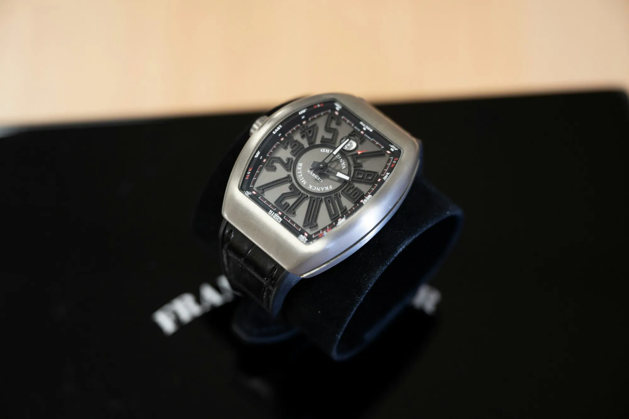 Franck Muller Vanguard V41 SC DT TT BR NR 41mm Titanium Black 11