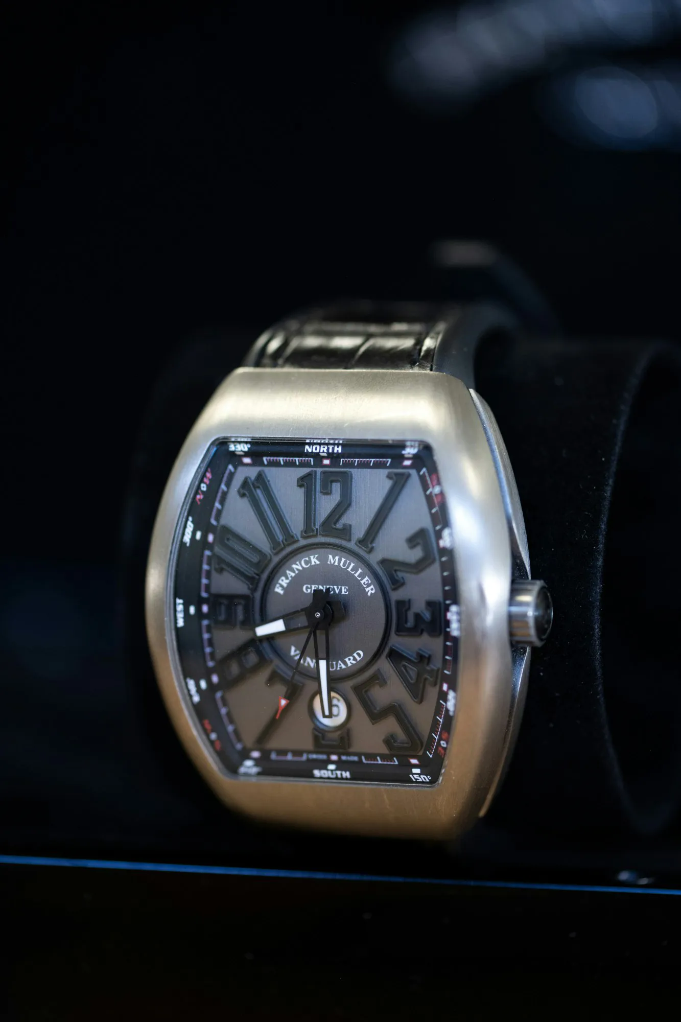 Franck Muller Vanguard V41 SC DT TT BR NR 41mm Titanium Black 15