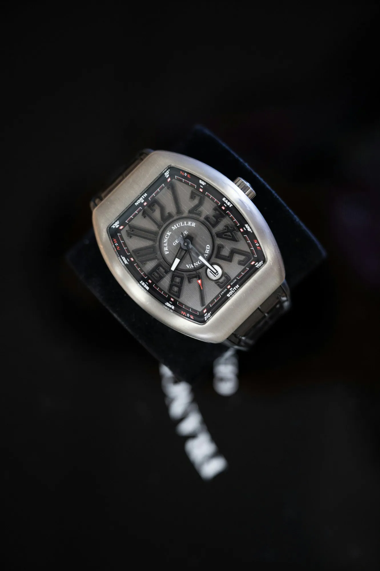 Franck Muller Vanguard V41 SC DT TT BR NR 41mm Titanium Black 17