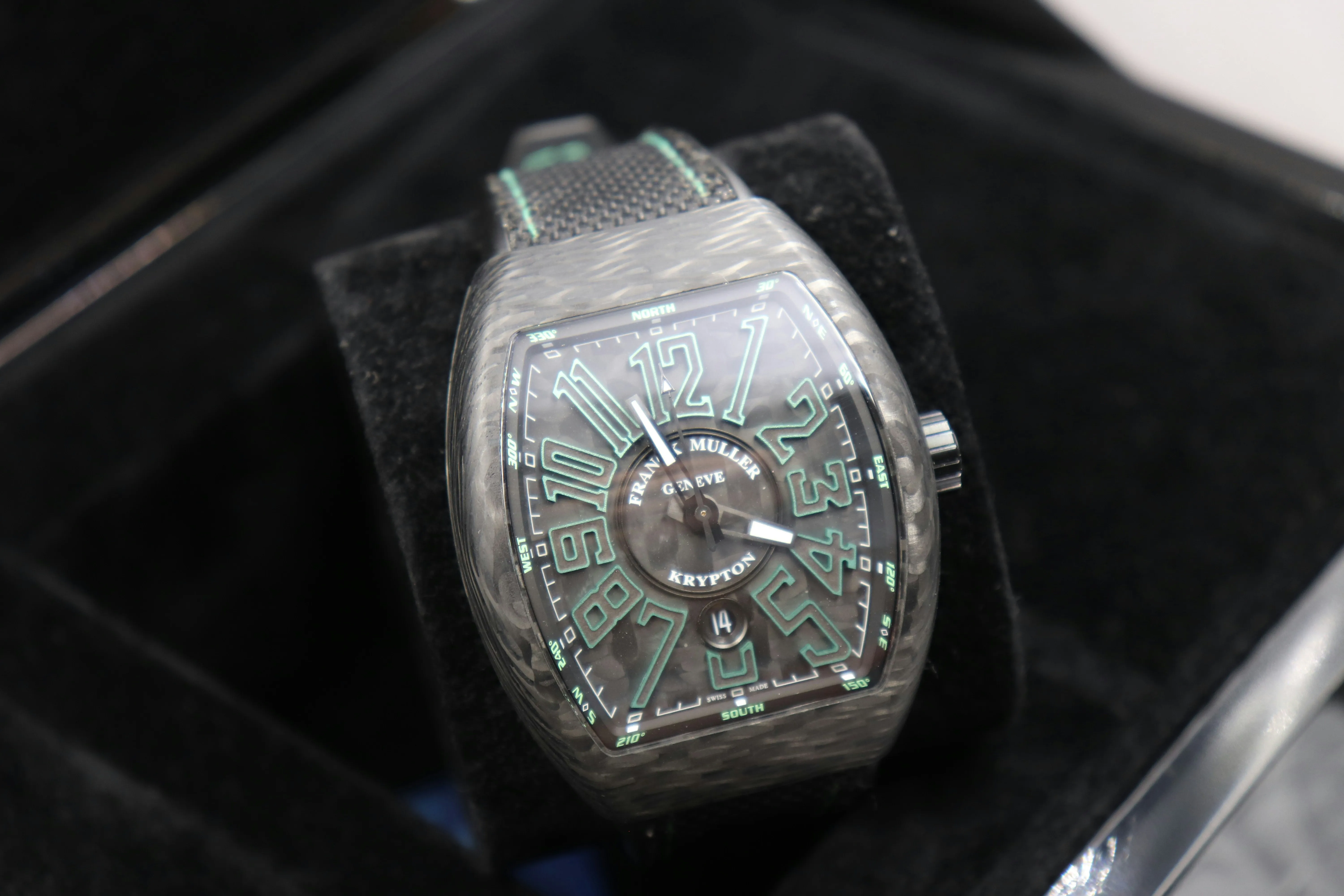 Franck Muller Vanguard V45 SC DT KRYPTON CARBON NR (VE) (CB) 44mm Carbon fiber Grey 1