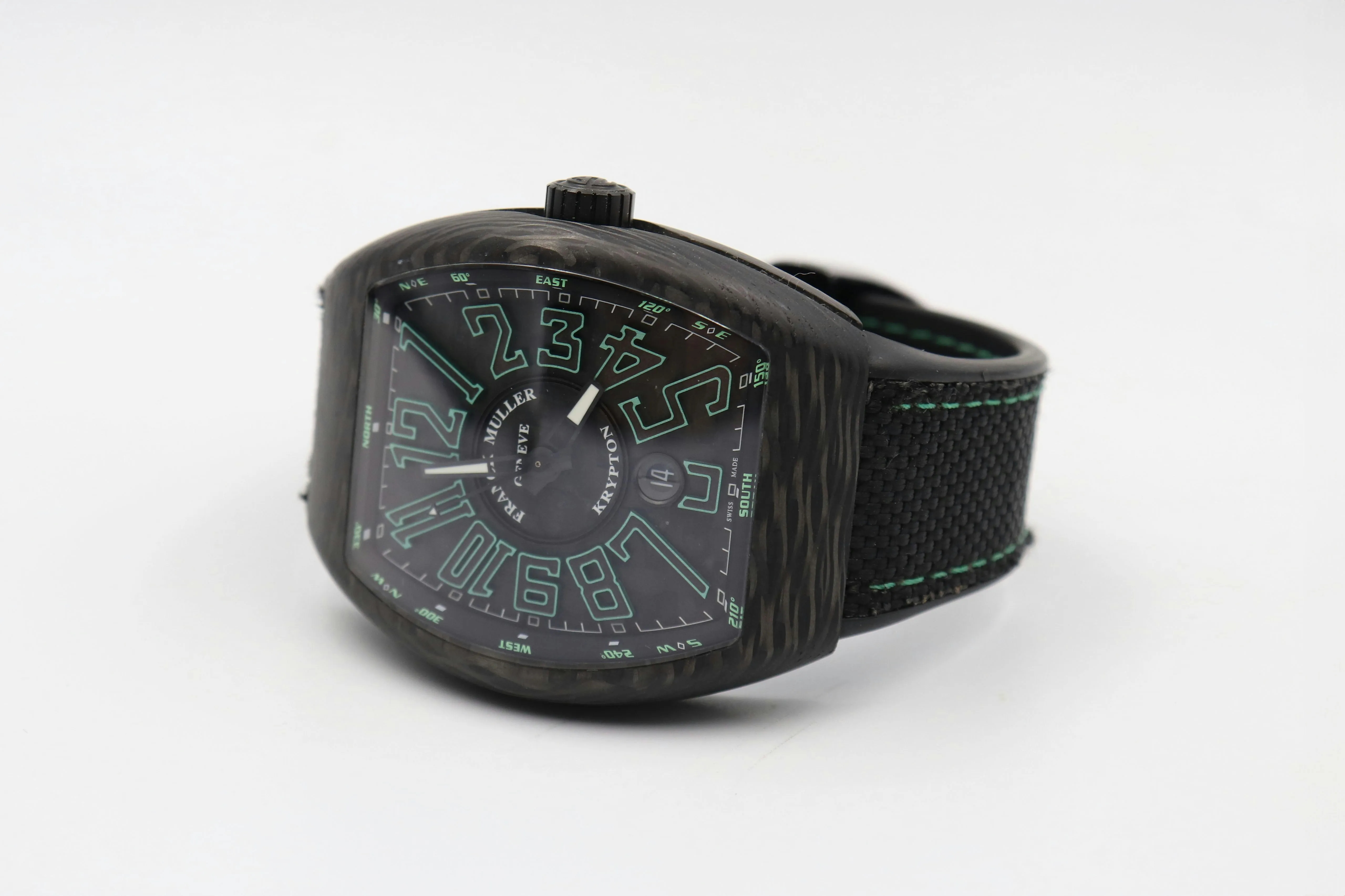 Franck Muller Vanguard V45 SC DT KRYPTON CARBON NR (VE) (CB) 44mm Carbon fiber Grey 5