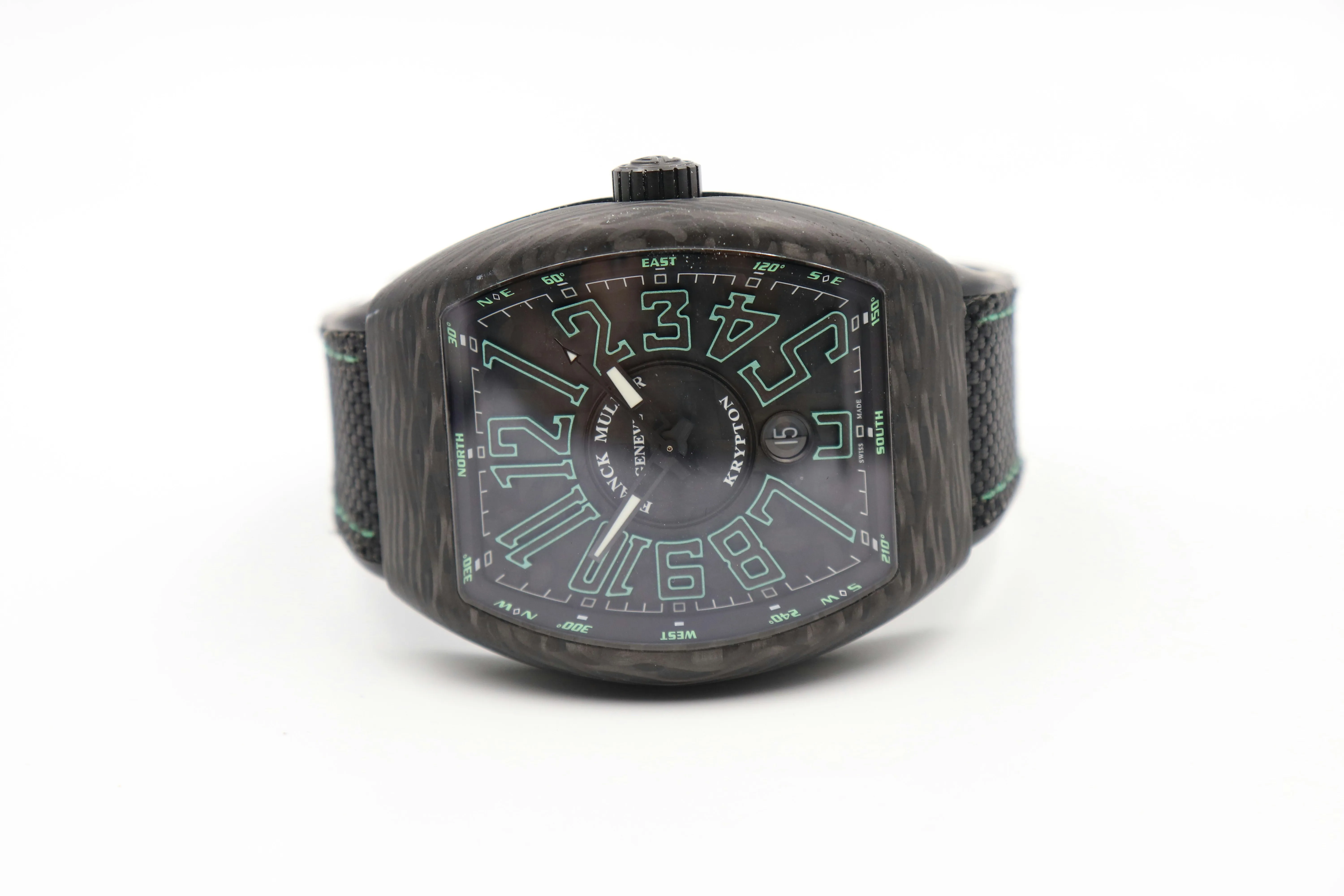 Franck Muller Vanguard V45 SC DT KRYPTON CARBON NR (VE) (CB) 44mm Carbon fiber Grey 6