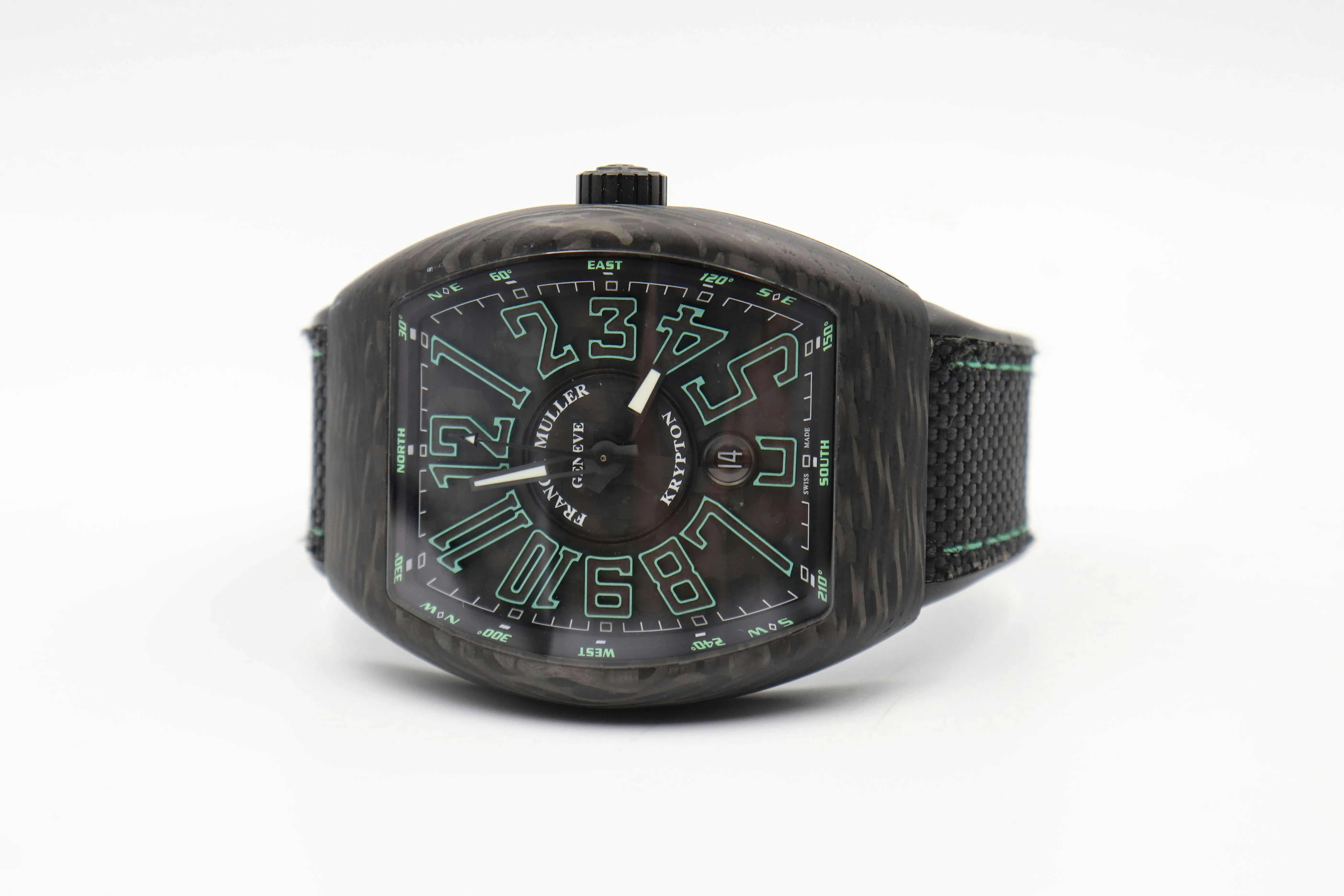 Franck Muller Vanguard V45 SC DT KRYPTON CARBON NR (VE) (CB) 44mm Carbon fiber Grey 22