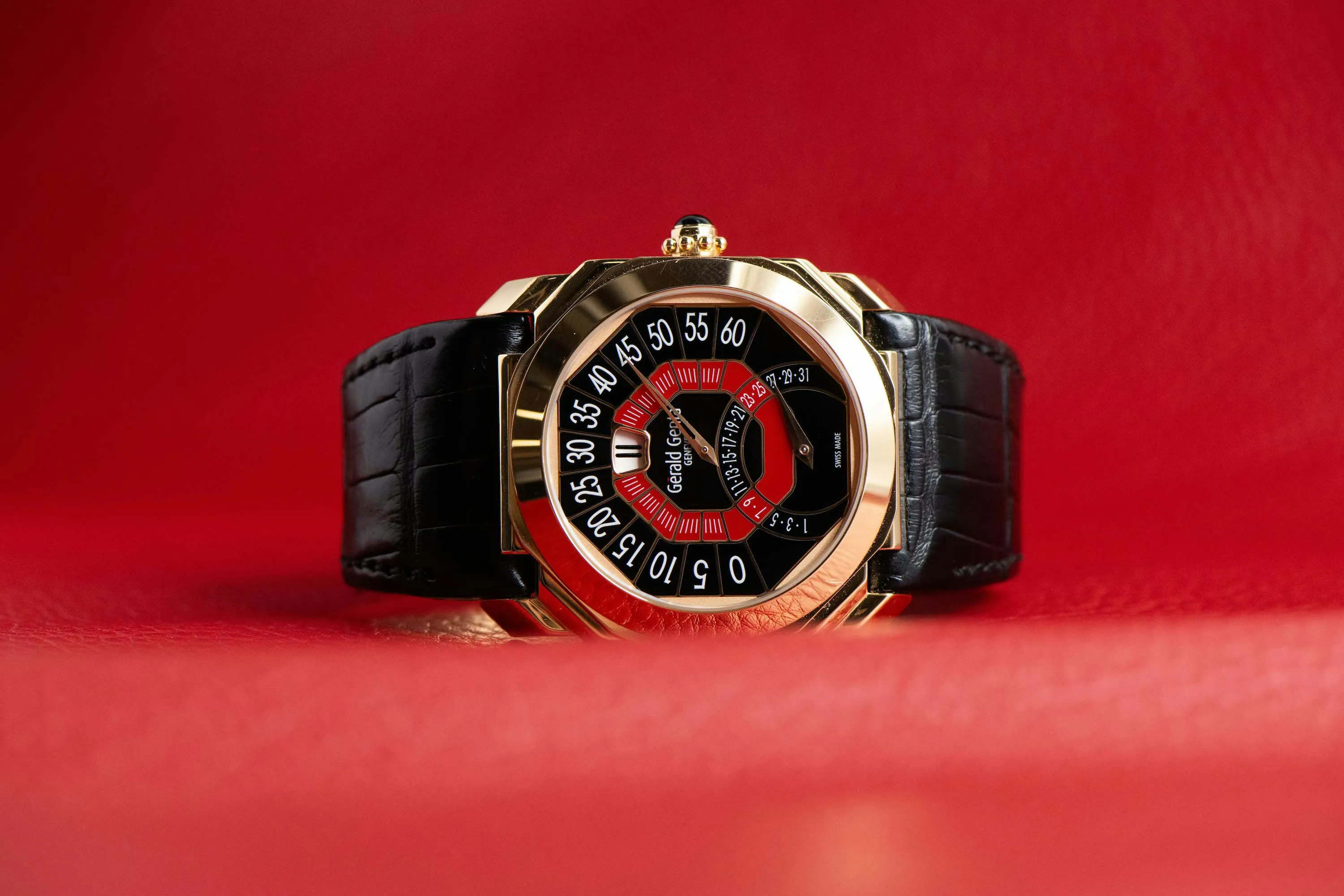 Gérald Genta Octo Bi-Retro OBR.Y.50 43mm Rose gold Black