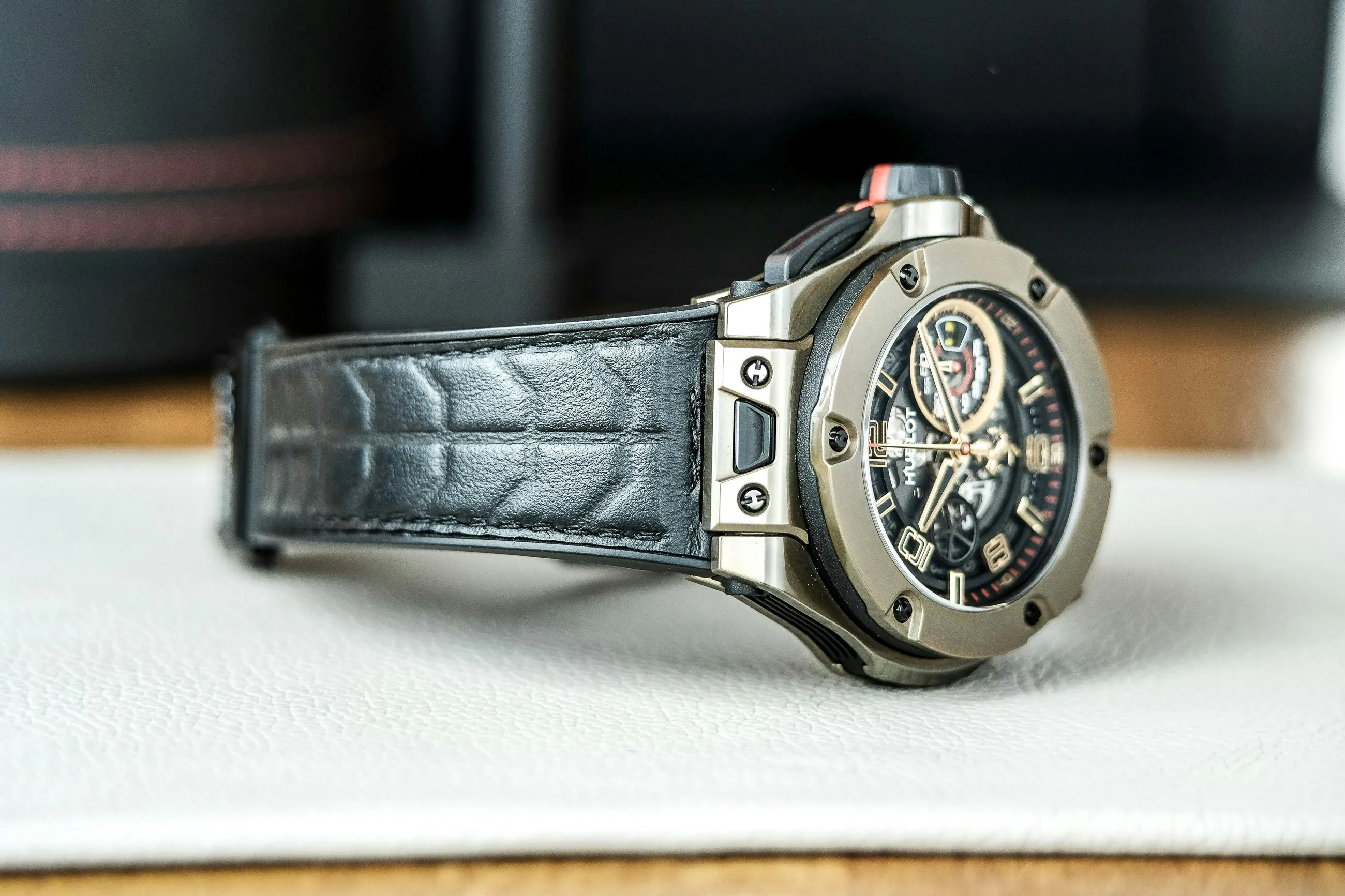 Hublot Big Bang Ferrari 402.MX.0138.WR 45mm Yellow gold Black