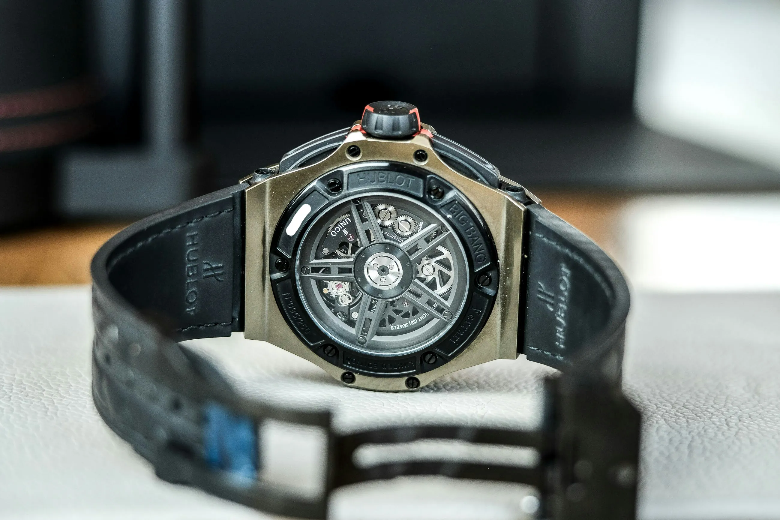 Hublot Big Bang Ferrari 402.MX.0138.WR 45mm Yellow gold Black 18