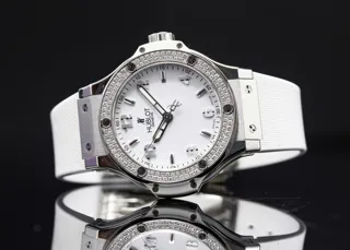 Hublot Big Bang 38 mm 361.SE.2010.RW.1104 Stainless steel and Diamond