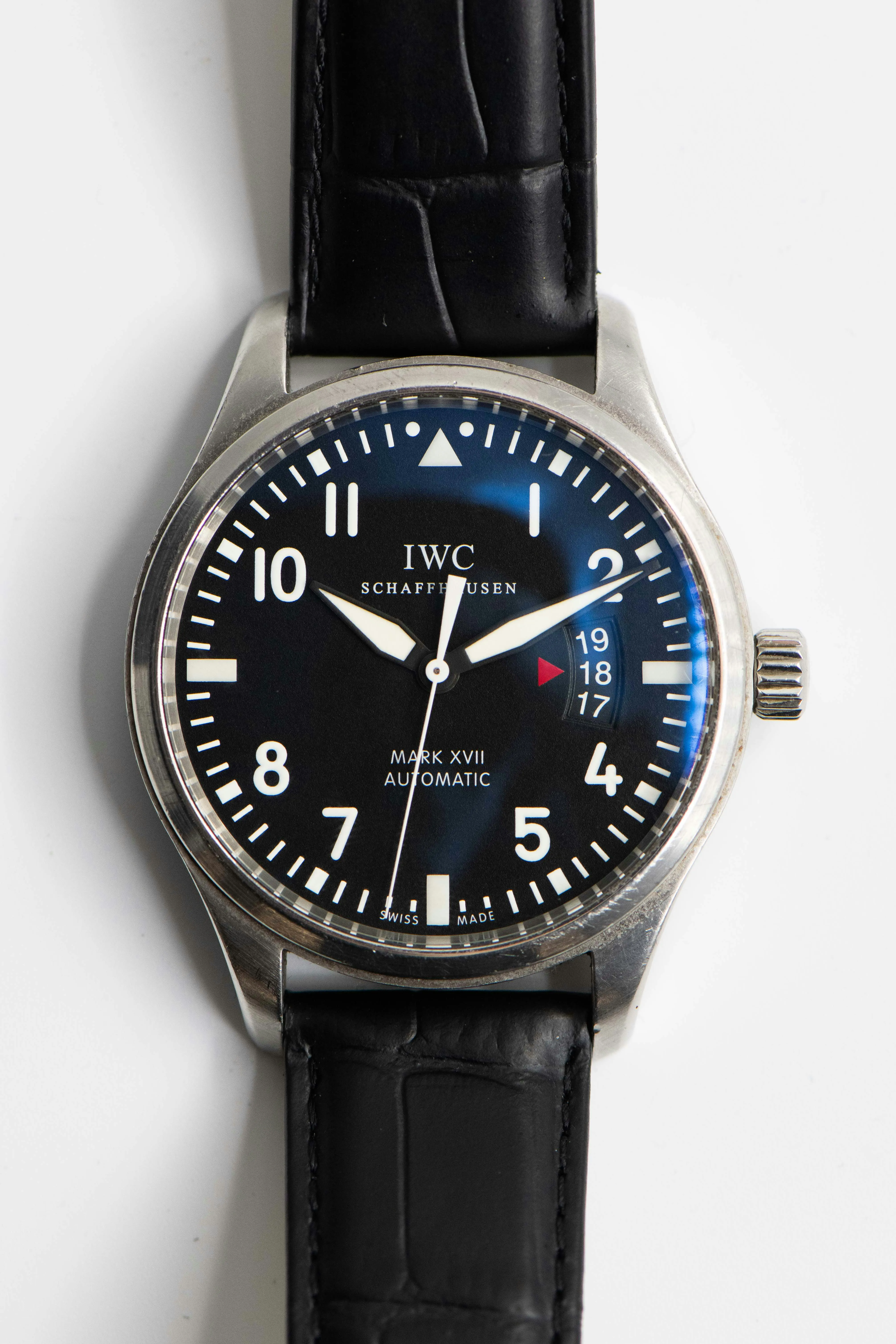 IWC Pilot Mark IW326501 41mm Stainless steel Black 4