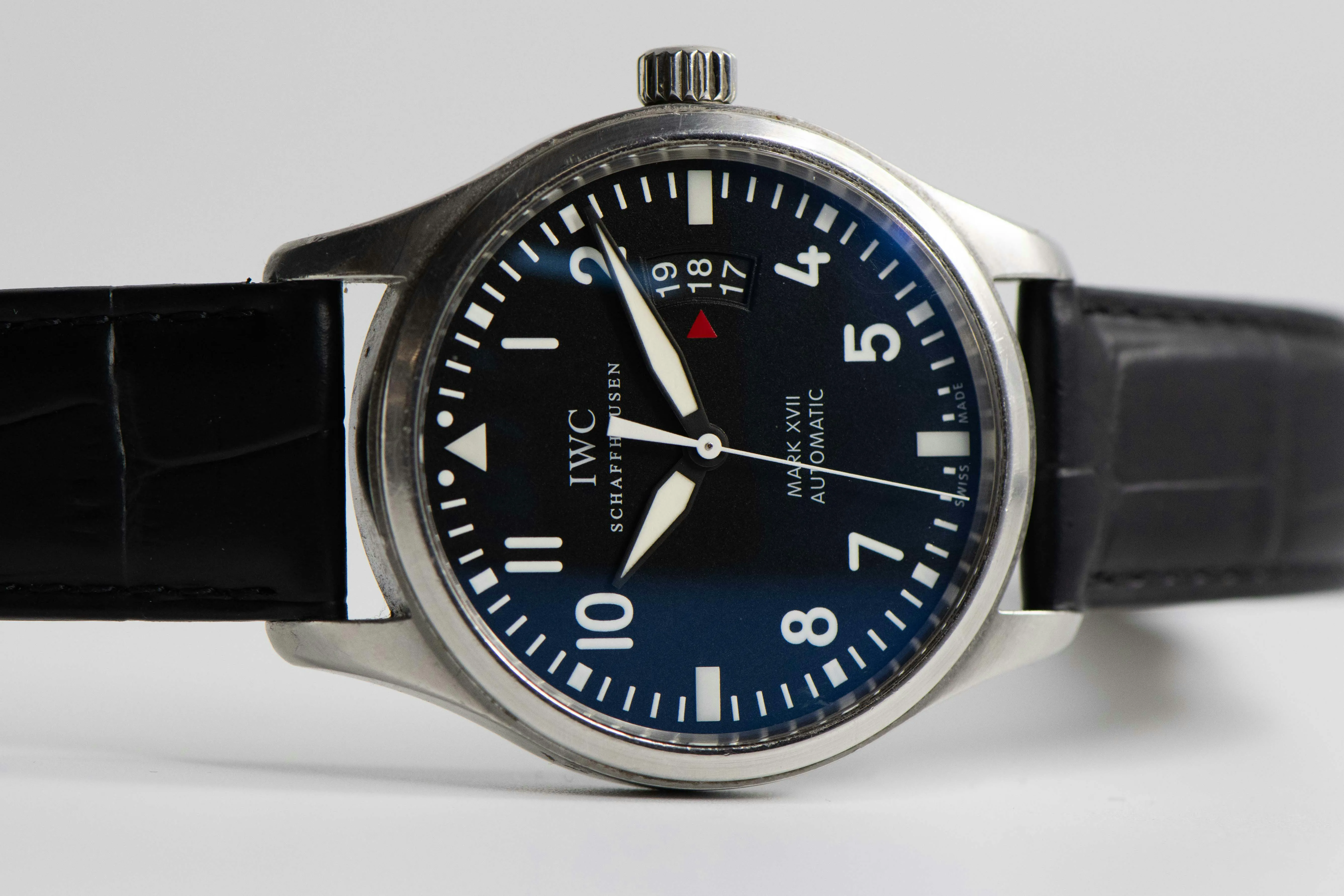 IWC Pilot Mark IW326501 41mm Stainless steel Black 8