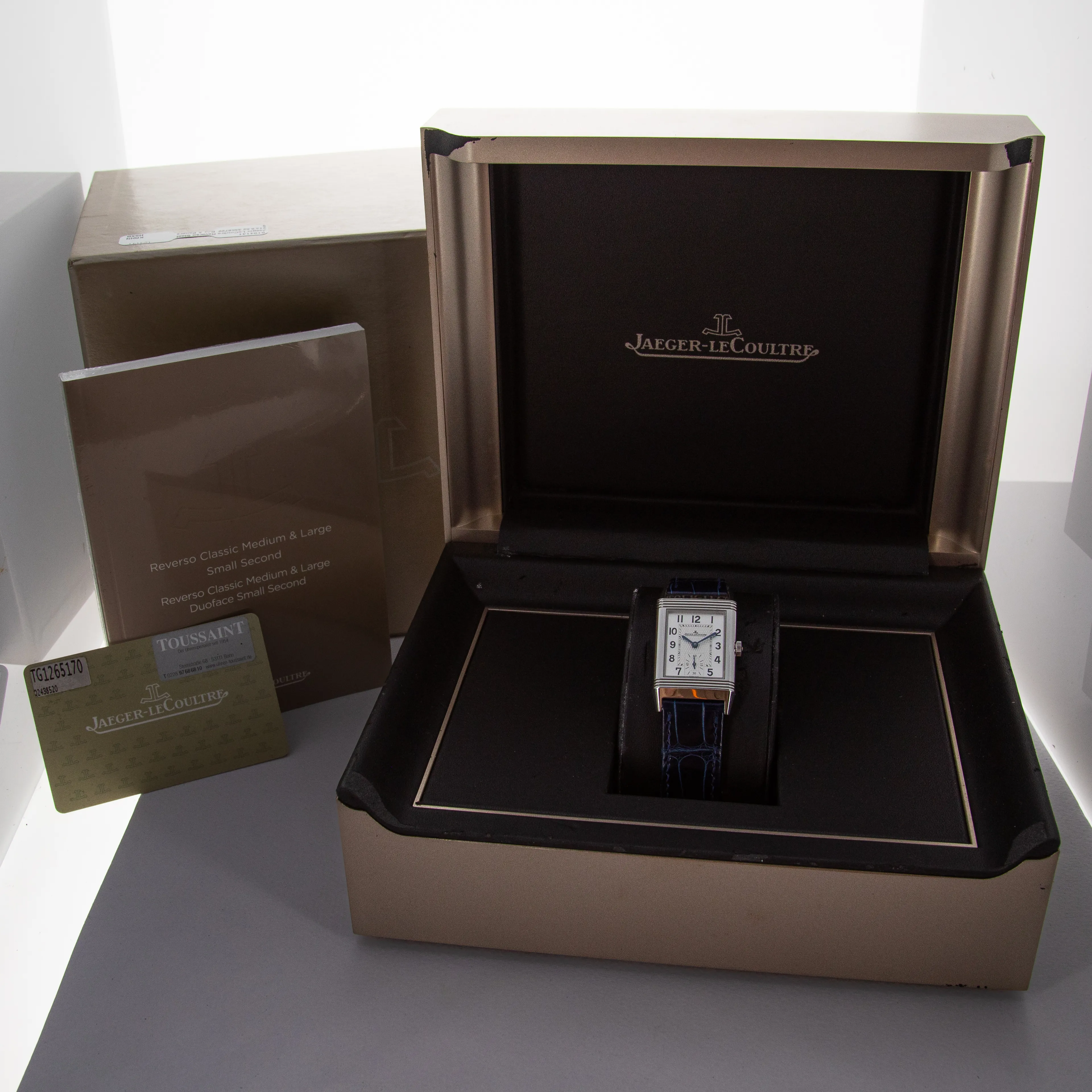 Jaeger-LeCoultre Reverso 213.8.62 25.5mm Stainless steel Silver 12