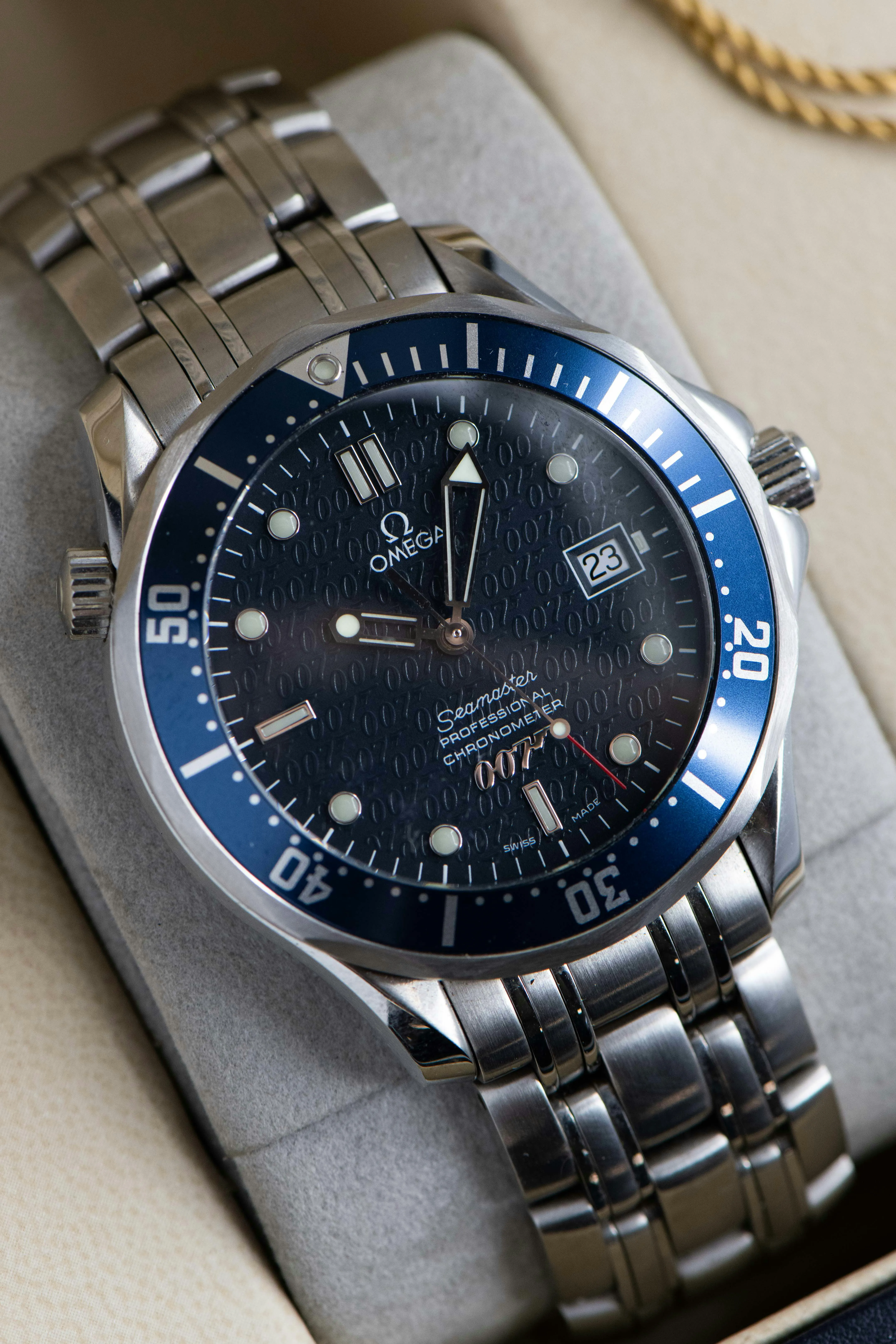 Omega Seamaster Diver 300M 25378000 41.5mm Stainless steel Blue 1