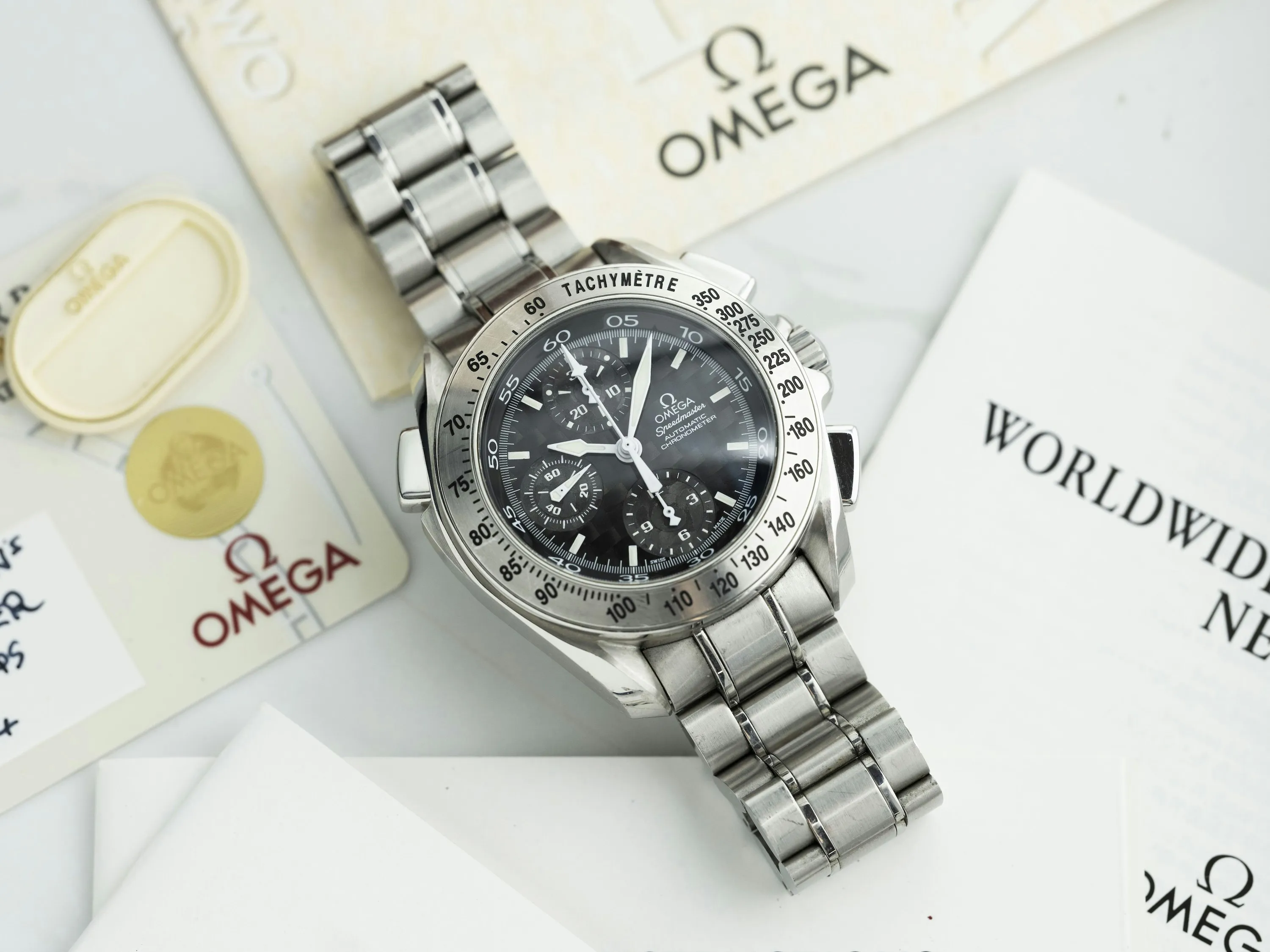 Omega Speedmaster 35405000 42.2mm Stainless steel Black 3