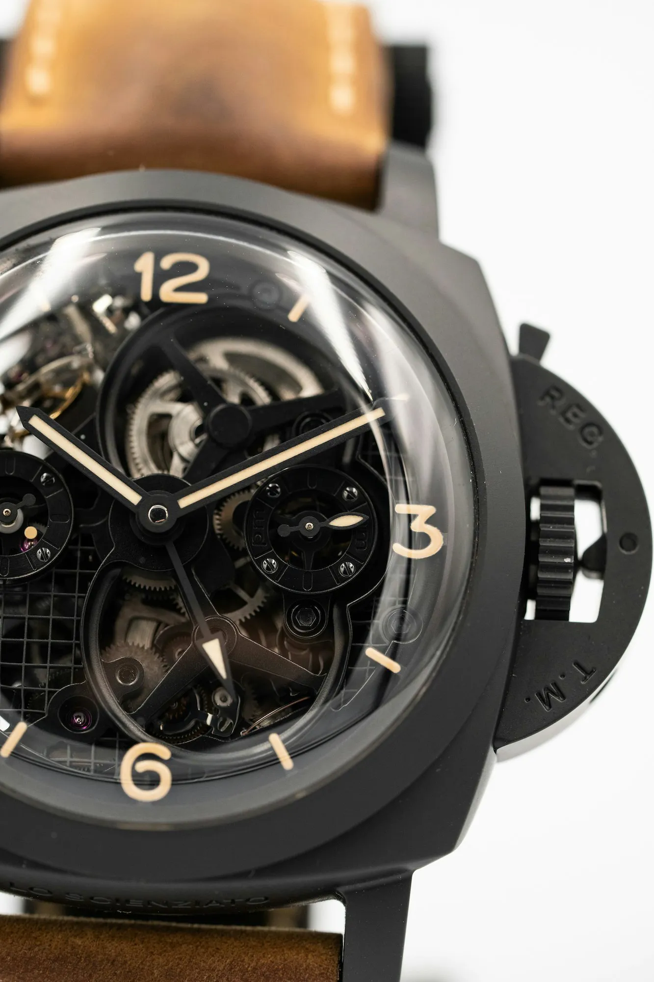 Panerai Luminor 1950 PAM 00528 48mm Ceramic and Titanium Skeleton 7