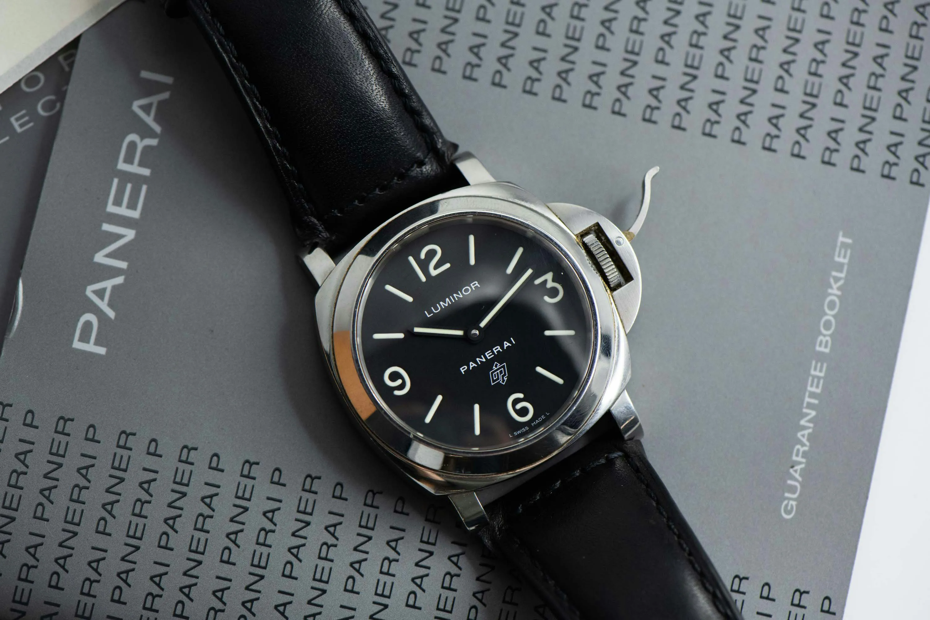 Panerai Luminor PAM 00000 44mm Stainless steel Black