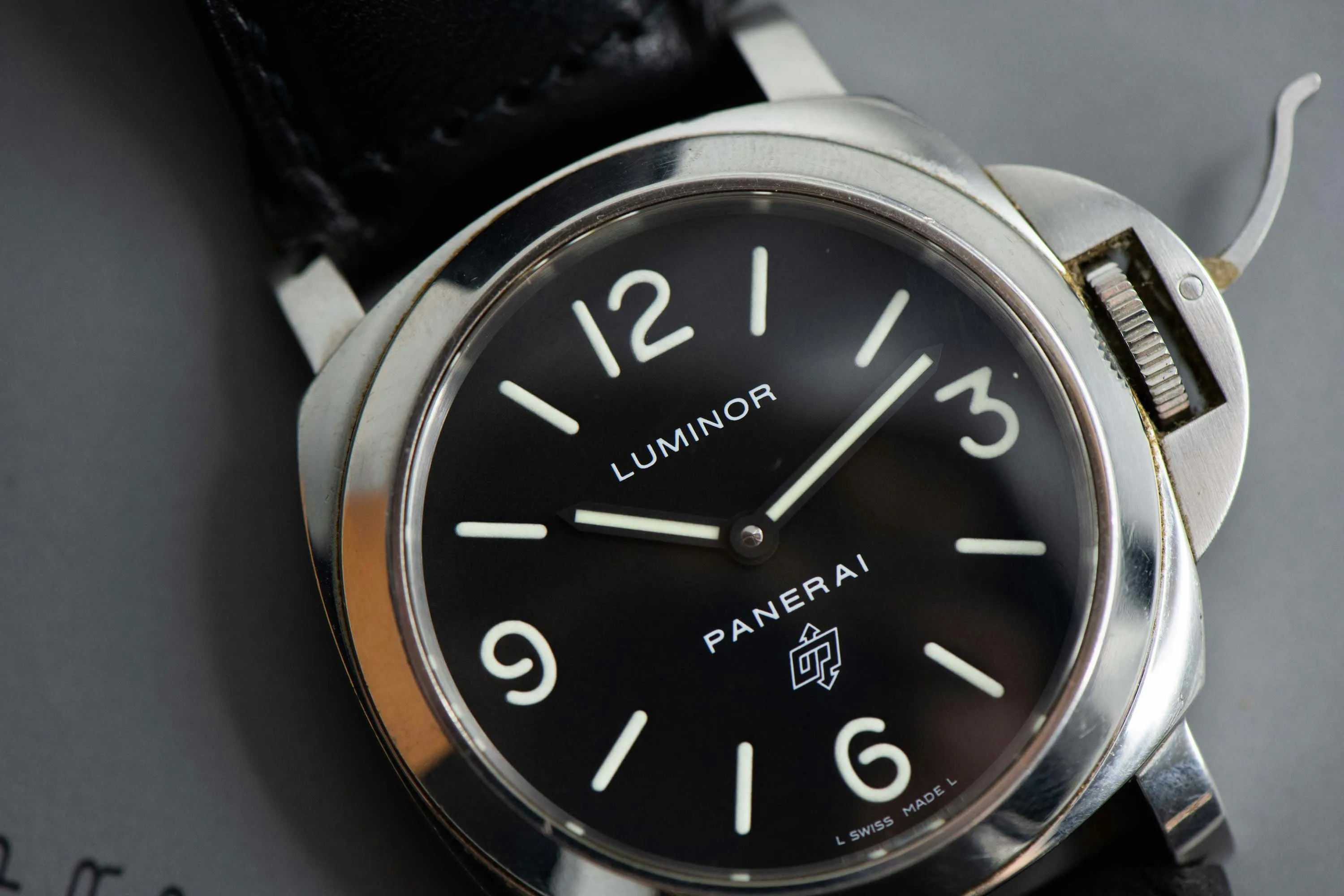 Panerai Luminor PAM 00000 44mm Stainless steel Black 1