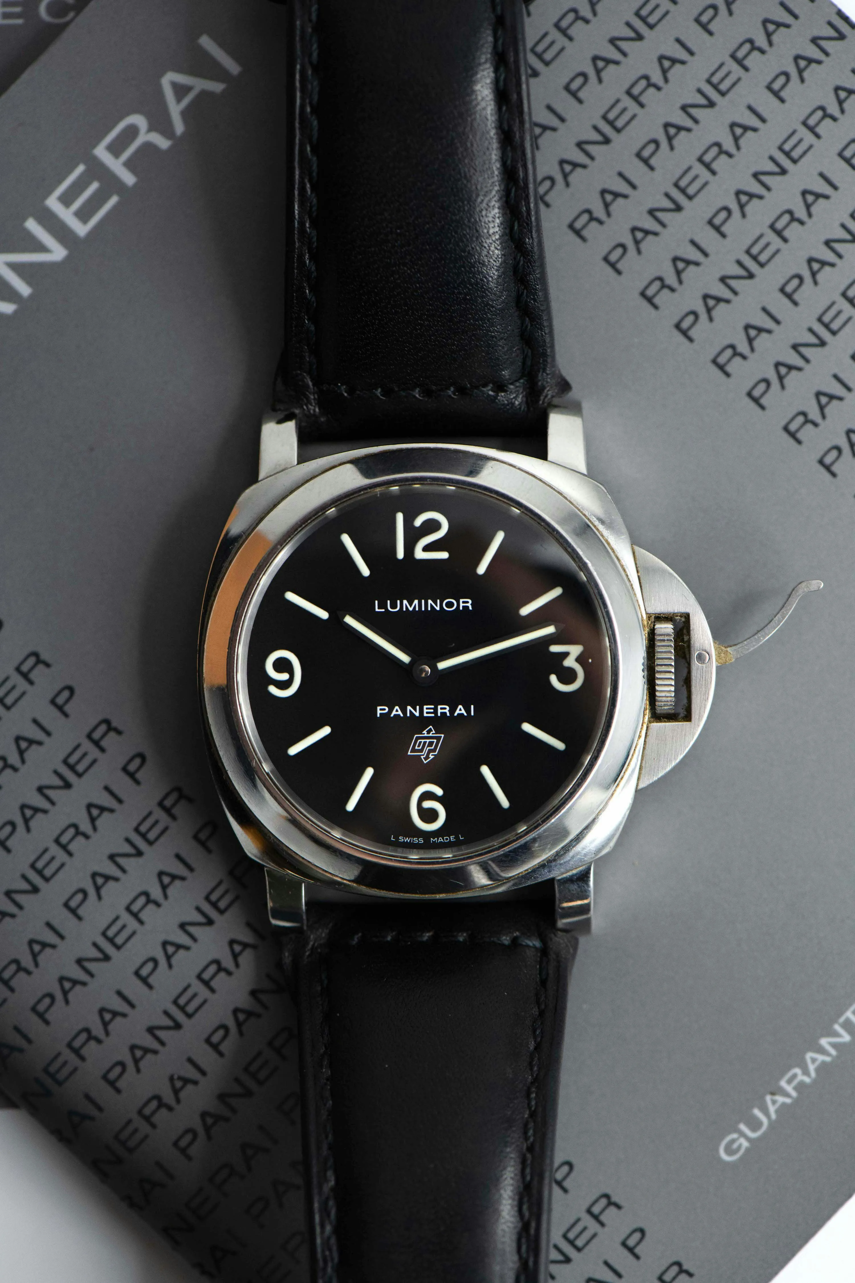 Panerai Luminor PAM 00000 44mm Stainless steel Black 6