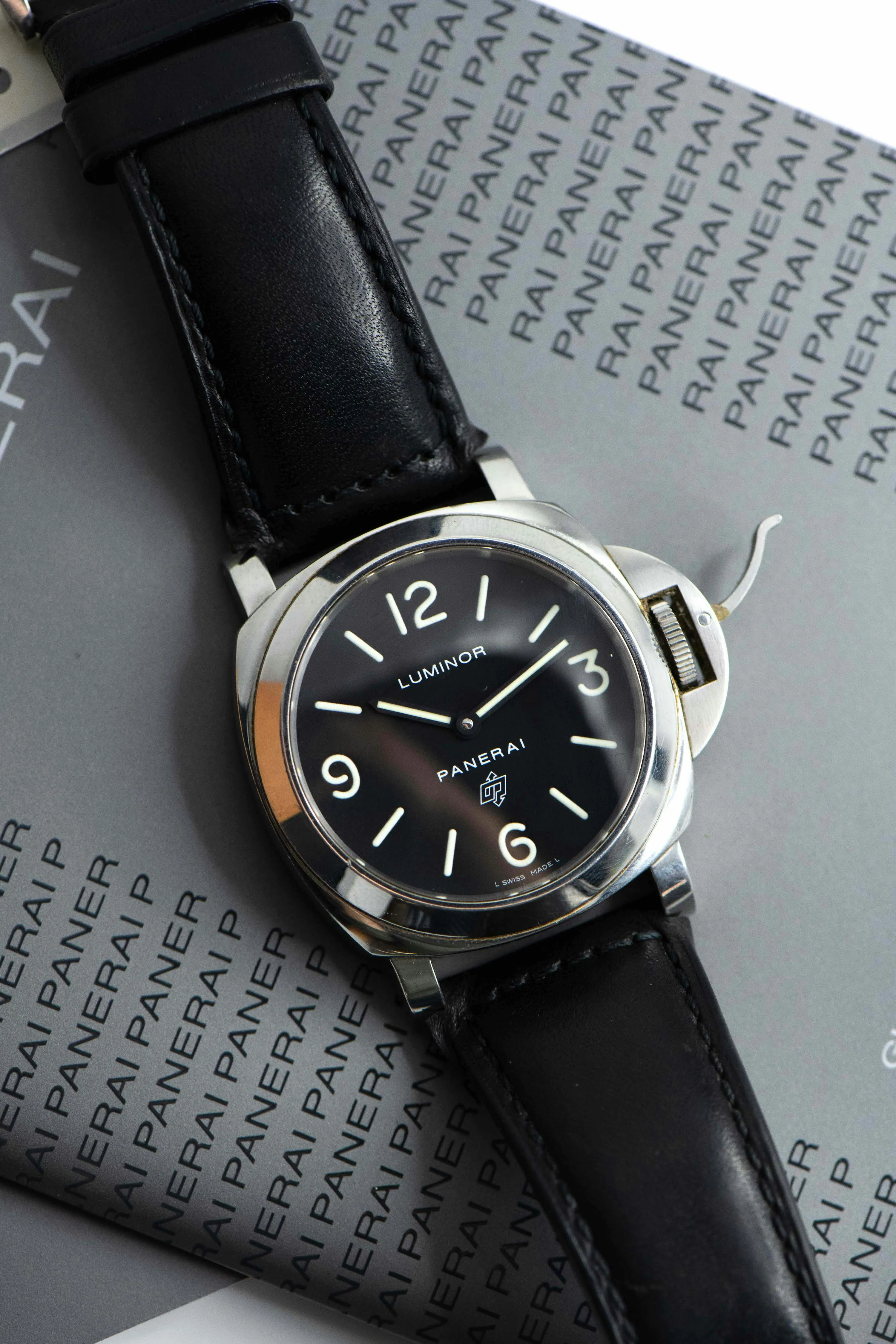 Panerai Luminor PAM 00000 44mm Stainless steel Black 7