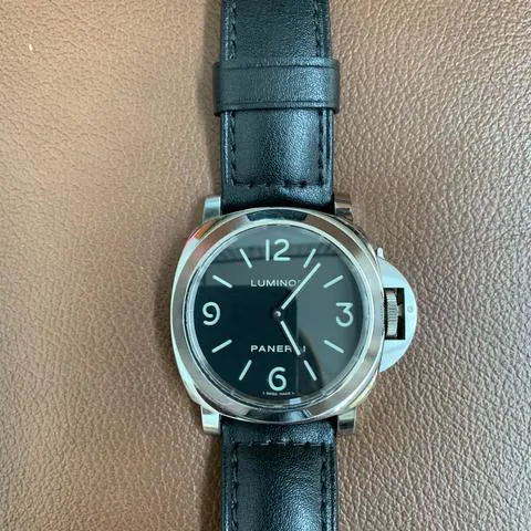 Panerai Luminor Base PAM 00112 44mm Stainless steel Black