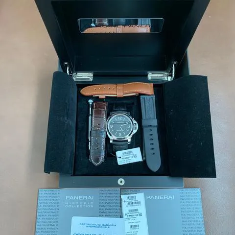 Panerai Luminor Base PAM 00112 44mm Stainless steel Black 5