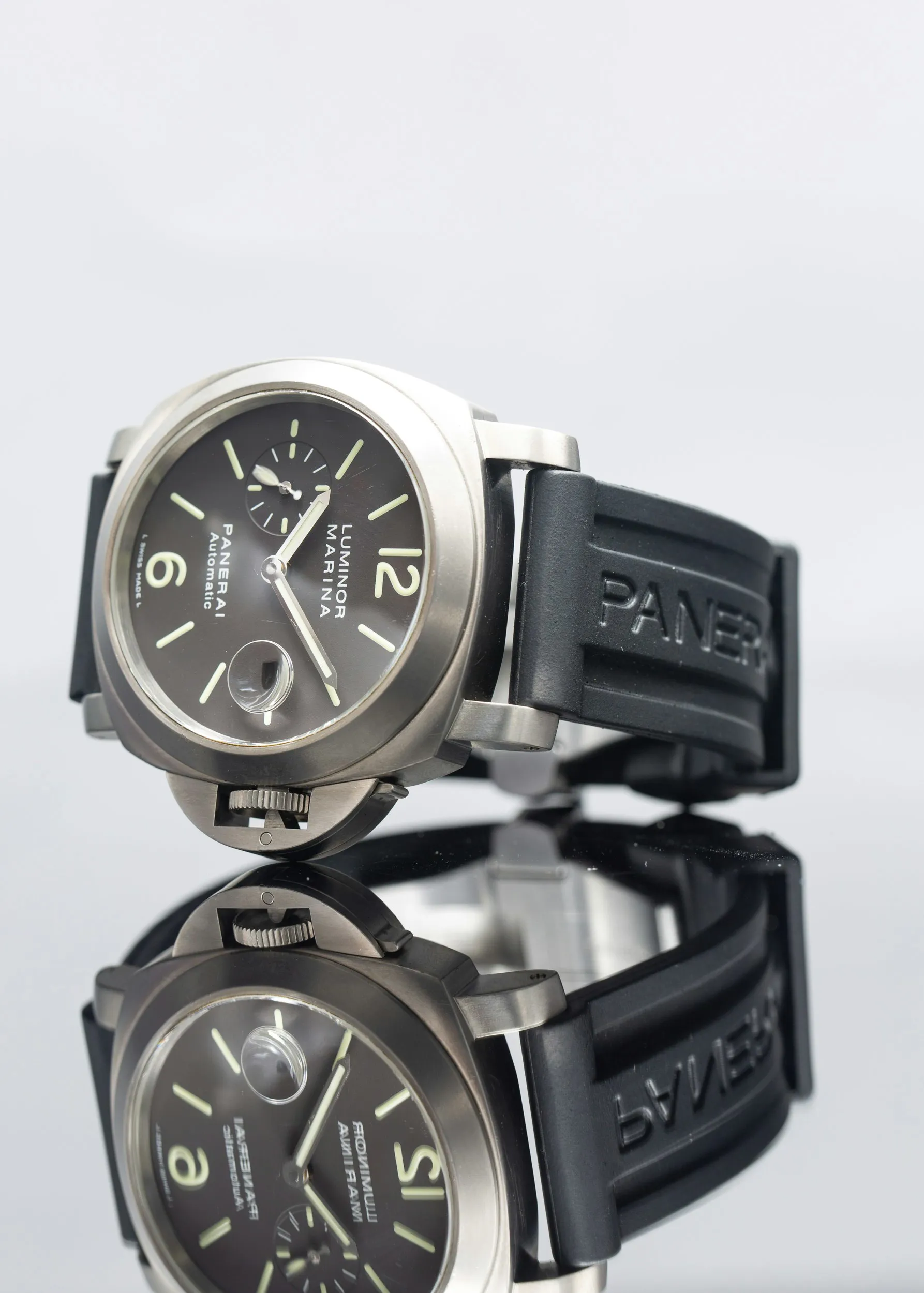 Panerai Luminor Marina Automatic PAM 00240 44mm Stainless steel Brown 5