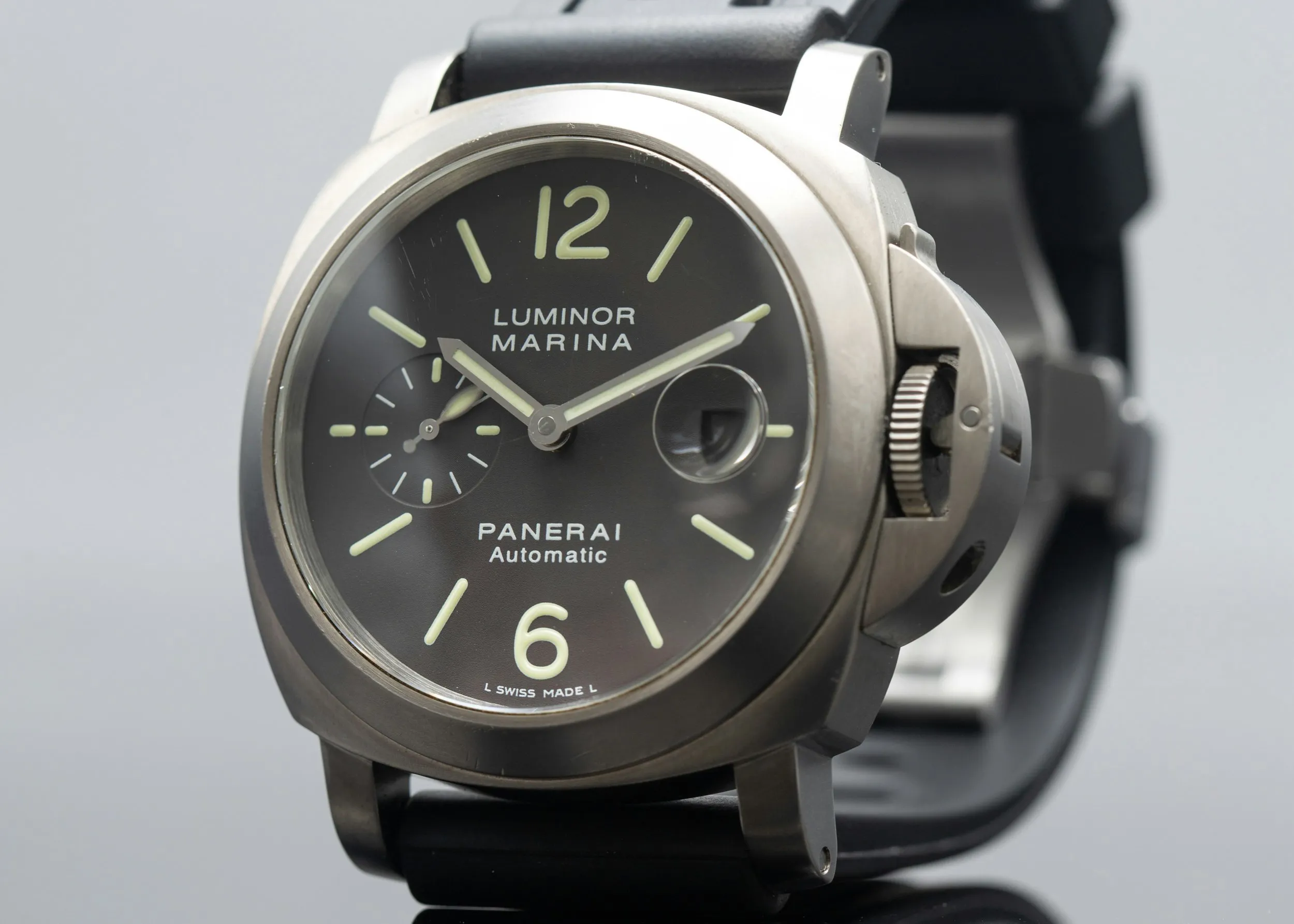 Panerai Luminor Marina Automatic PAM 00240 44mm Stainless steel Brown 14