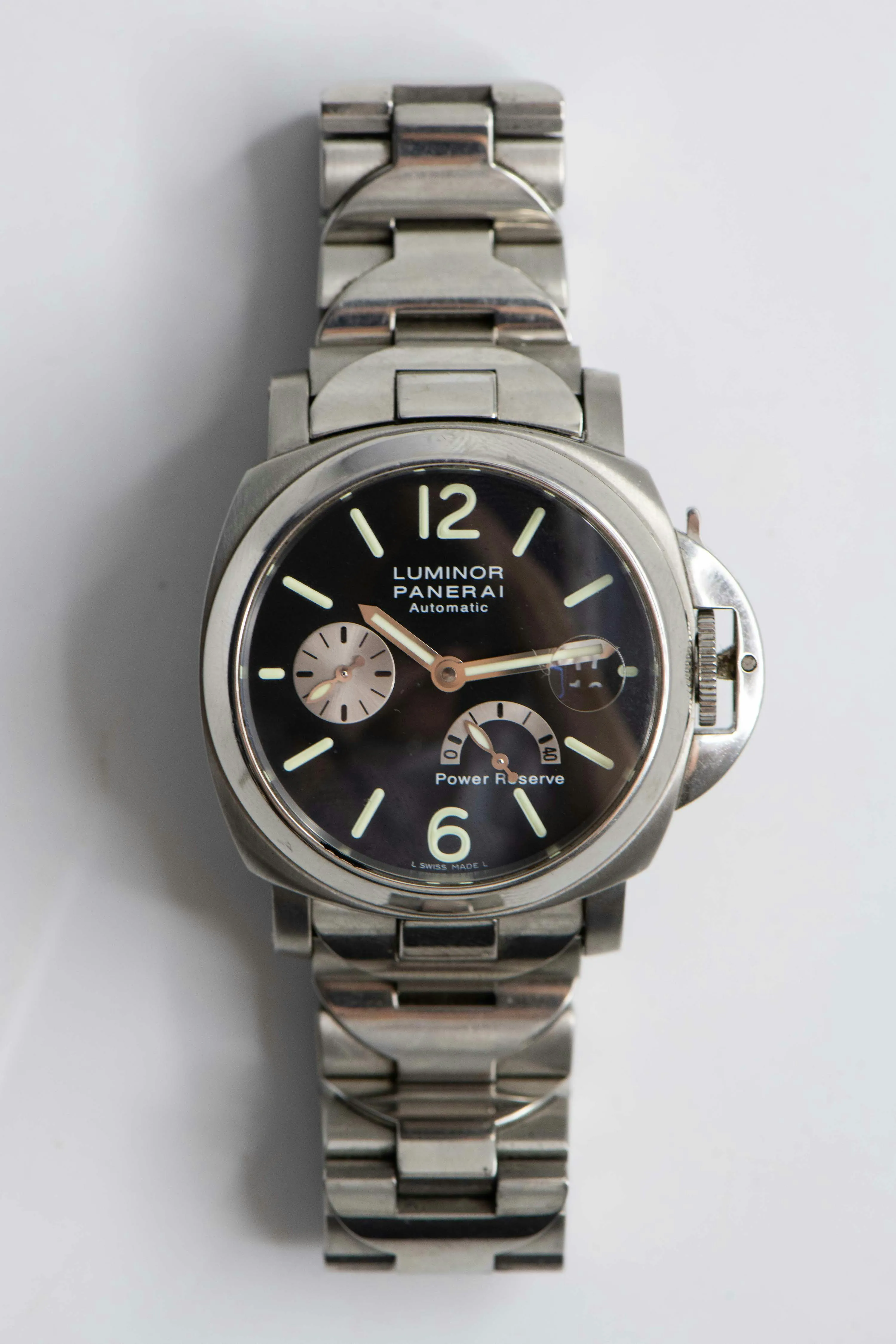 Panerai Luminor Power Reserve PAM 00126 40mm Stainless steel Black 6