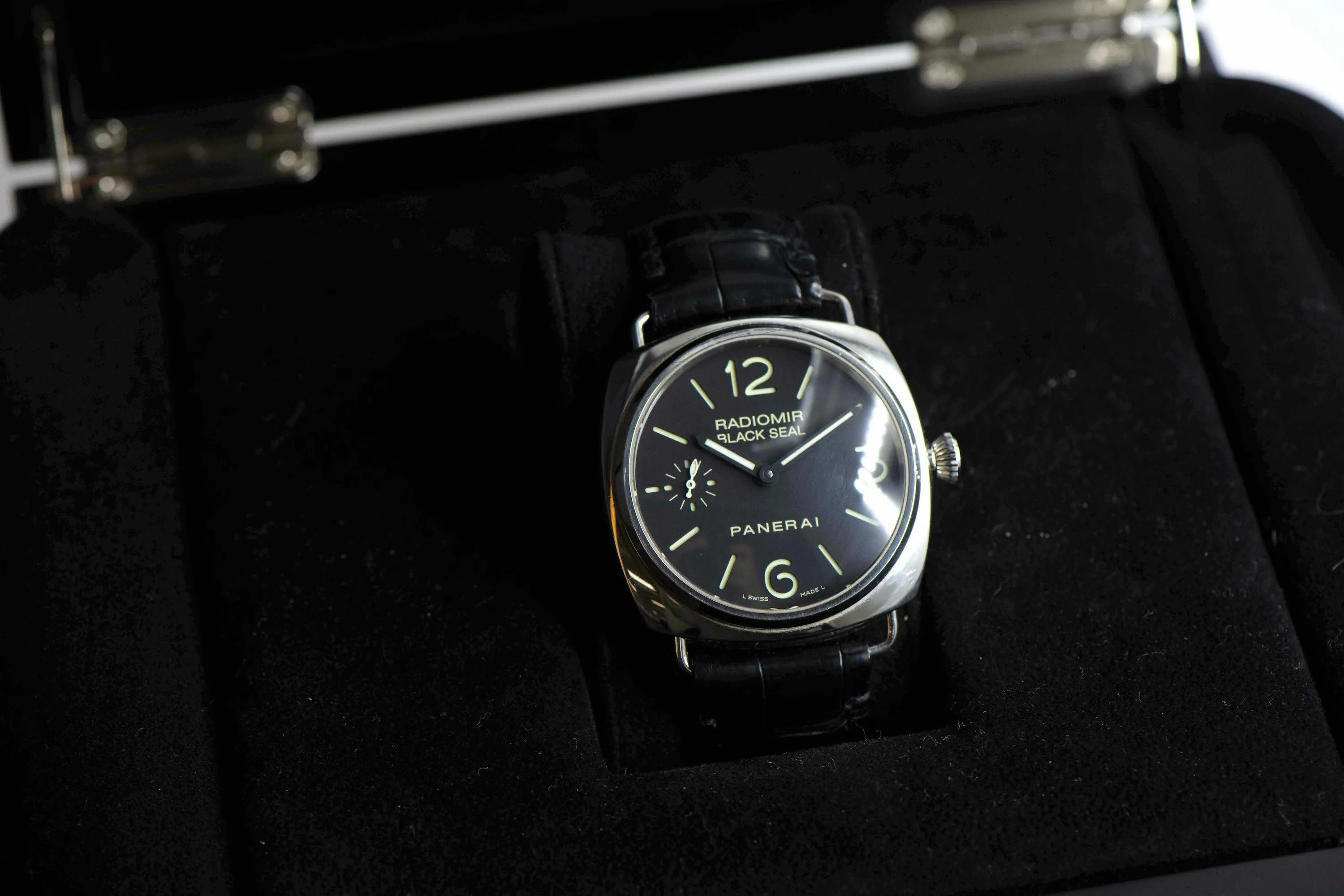 Panerai Radiomir Black Seal PAM 00183 45mm Stainless steel Black 1