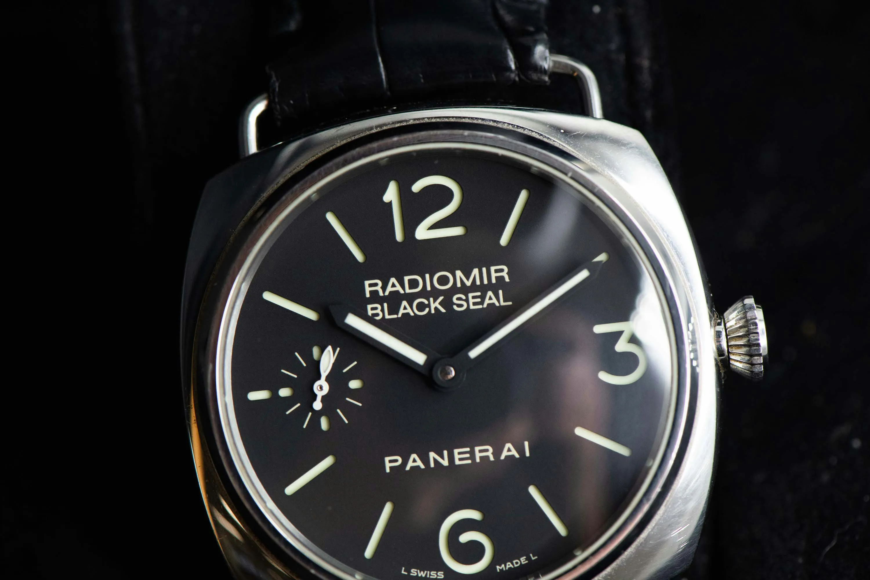 Panerai Radiomir Black Seal PAM 00183 45mm Stainless steel Black 3