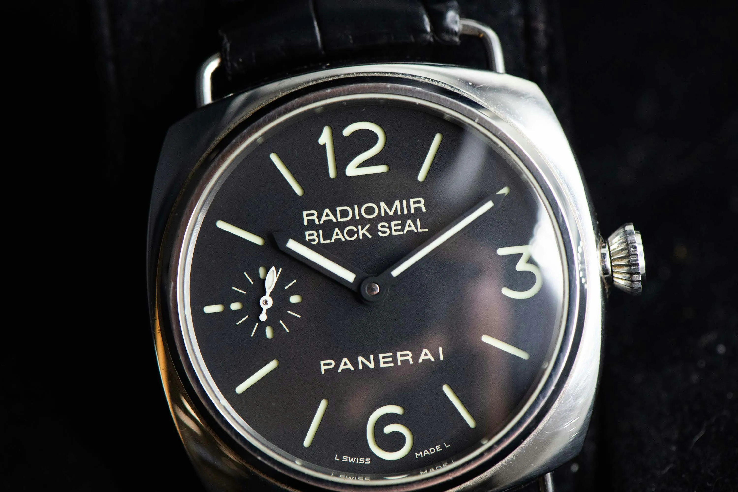 Panerai Radiomir Black Seal PAM 00183 45mm Stainless steel Black 4