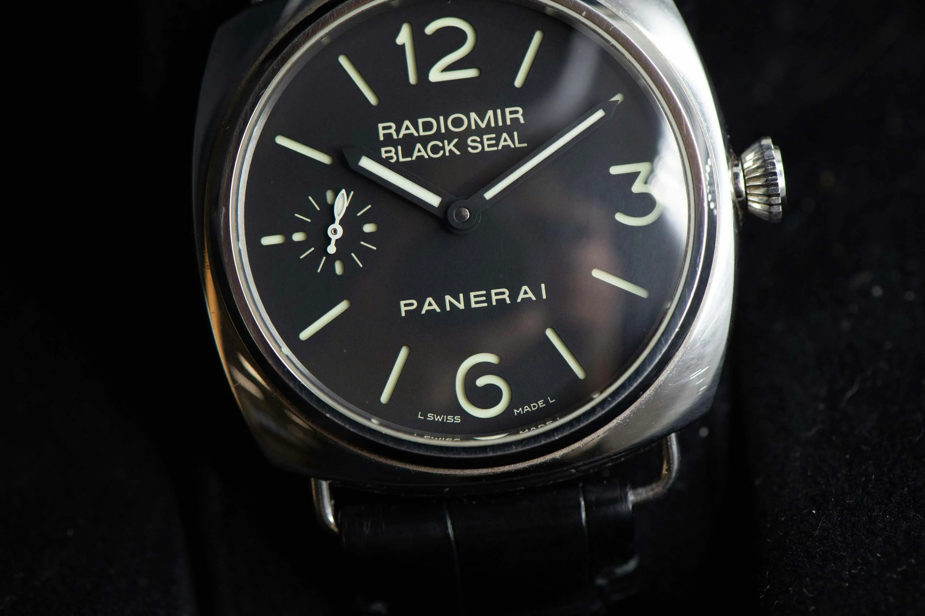 Panerai Radiomir Black Seal PAM 00183 45mm Stainless steel Black 5