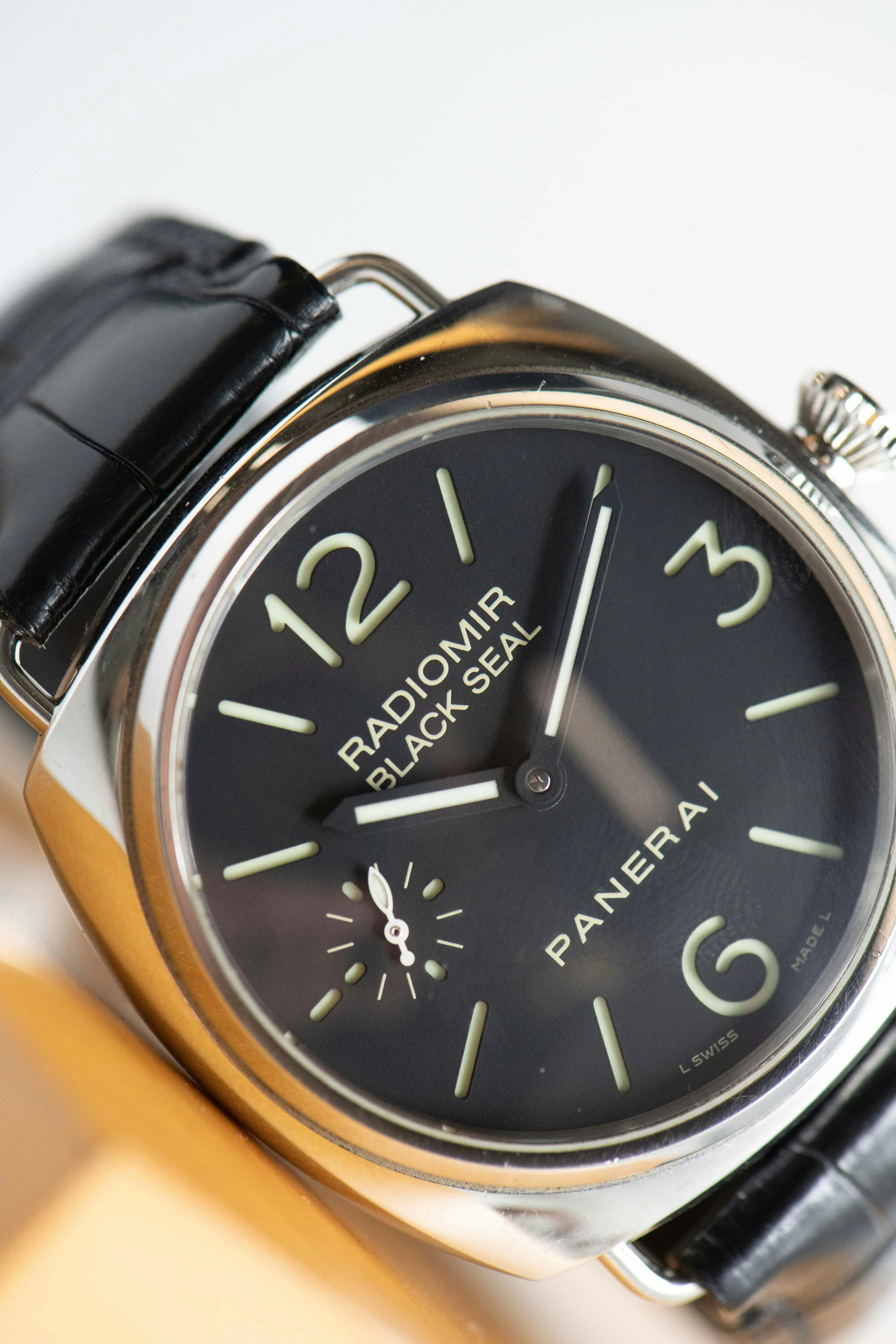 Panerai Radiomir Black Seal PAM 00183 45mm Stainless steel Black 9