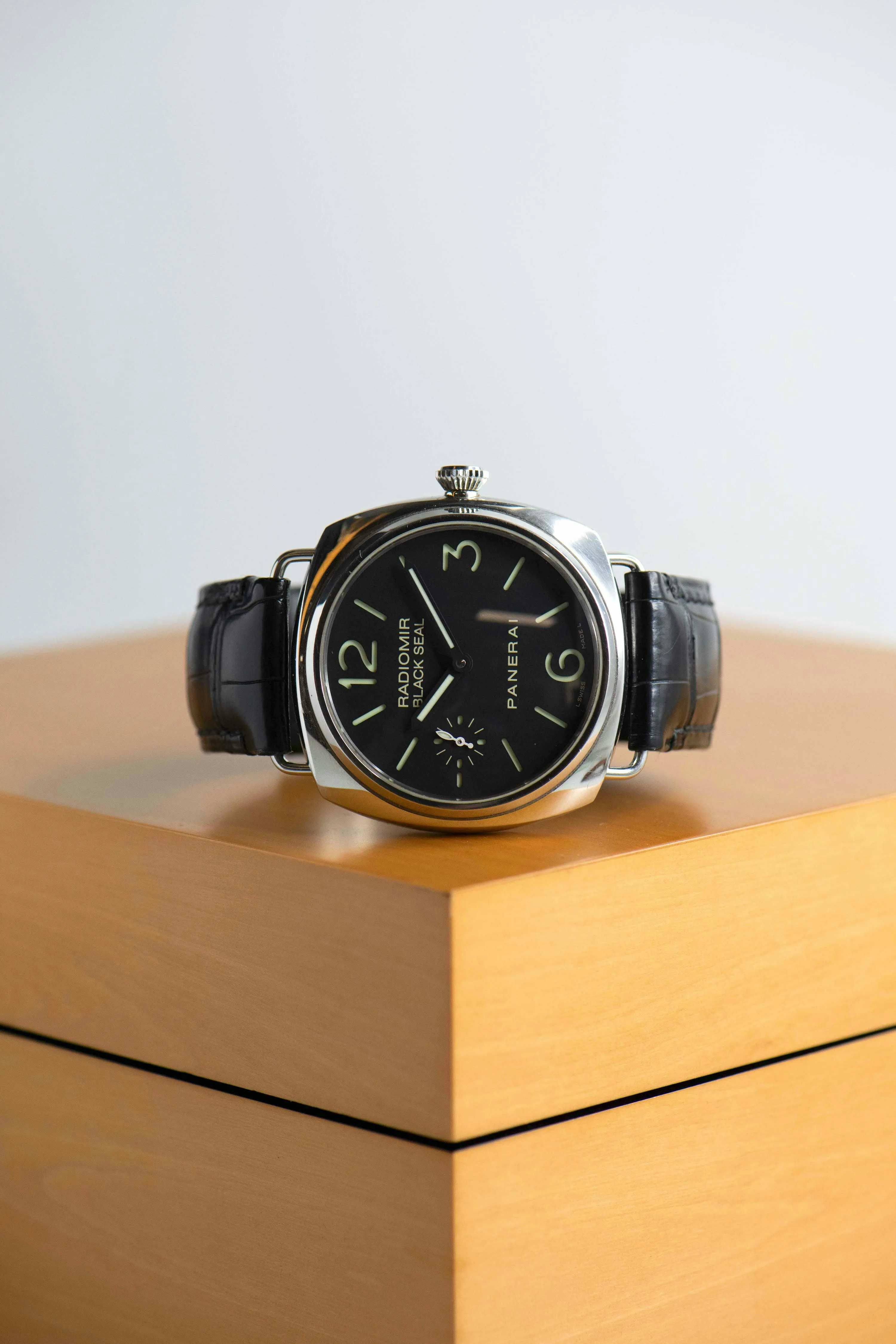 Panerai Radiomir Black Seal PAM 00183 45mm Stainless steel Black 12