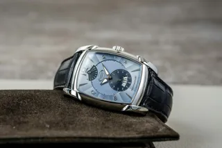 Parmigiani Fleurier Kalpa Hebdomadaire PF012691.01 37mm Stainless steel Blue