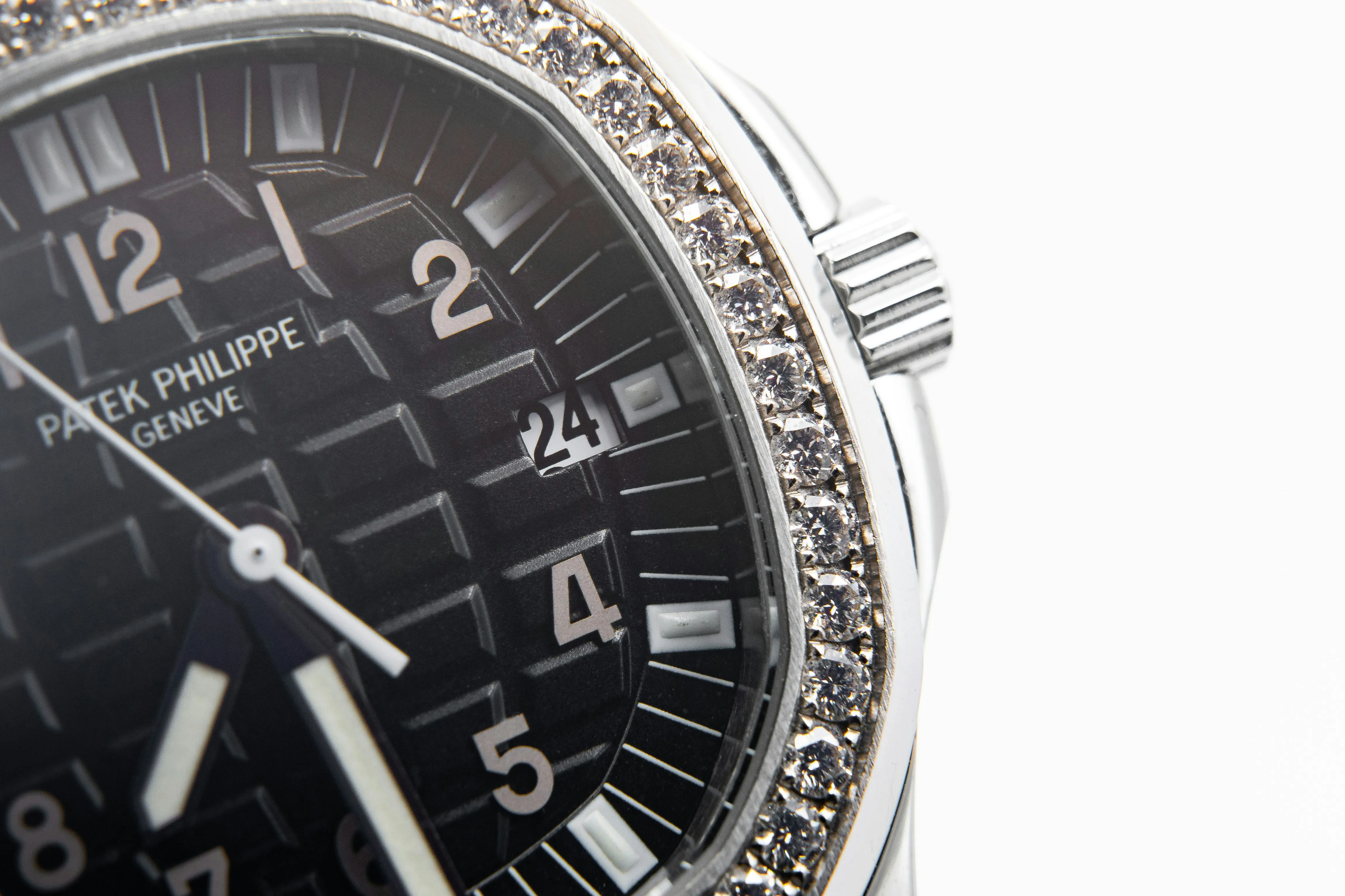 Patek Philippe Aquanaut 5067A-001 34mm Stainless steel and Diamond Black 8