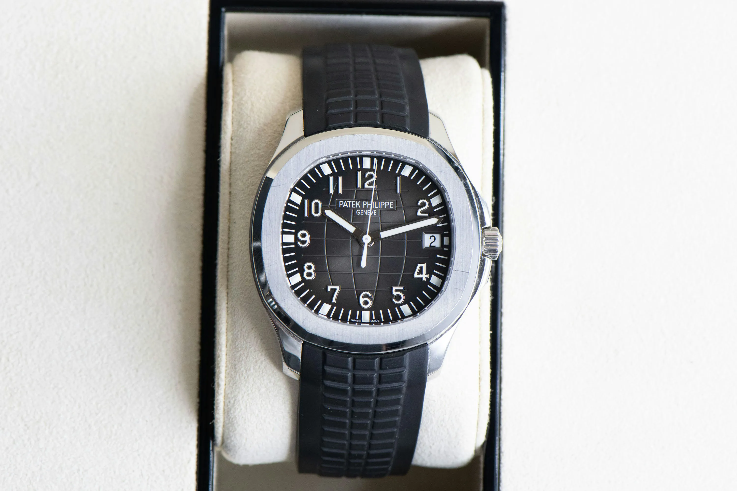 Patek Philippe Aquanaut 5167A 40.8mm Stainless steel Black 1