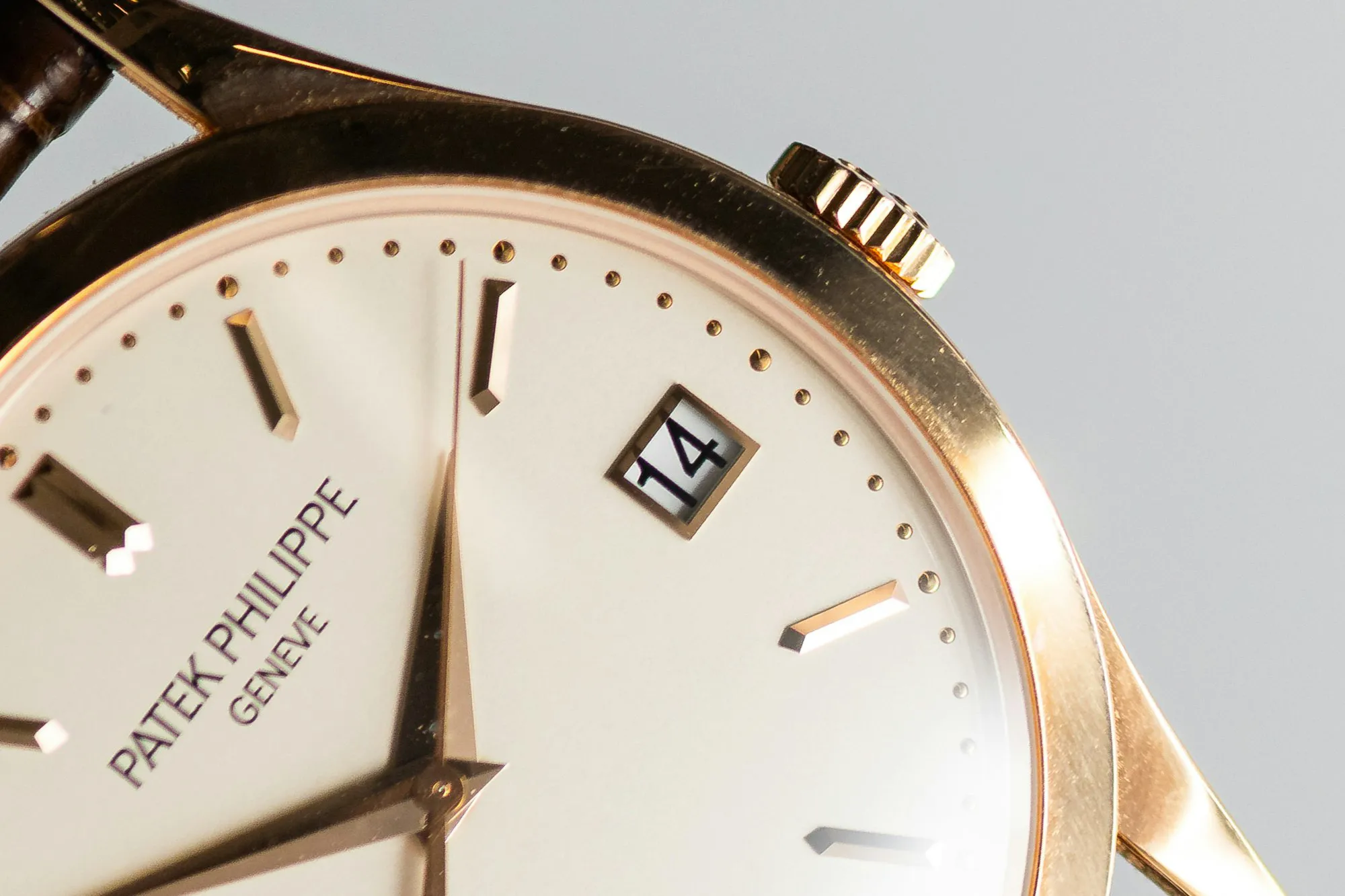 Patek Philippe Calatrava 5296R-010 38mm Rose gold Silver 1