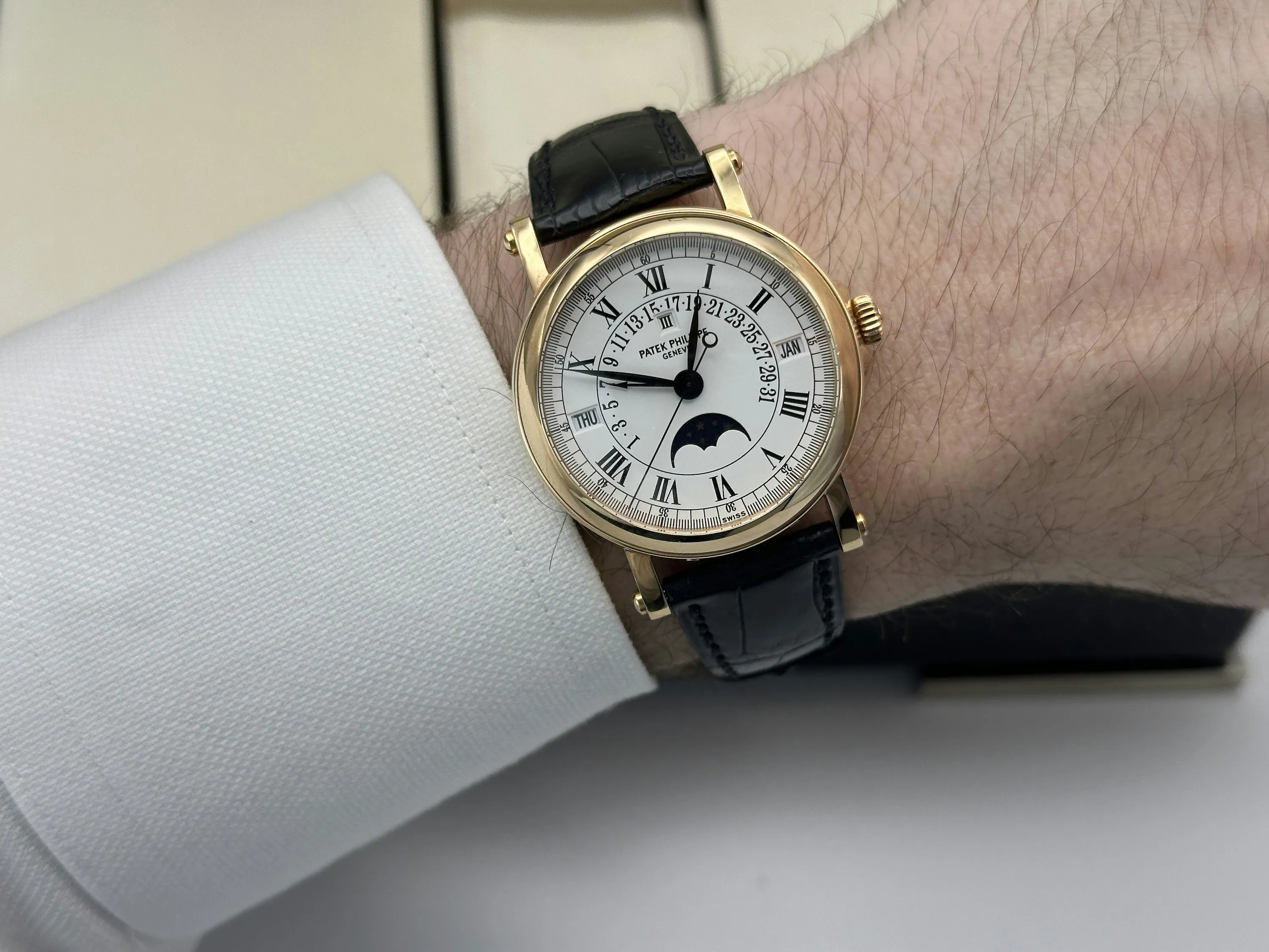 Patek Philippe Perpetual Calendar 5059R 36mm Rose gold White 15